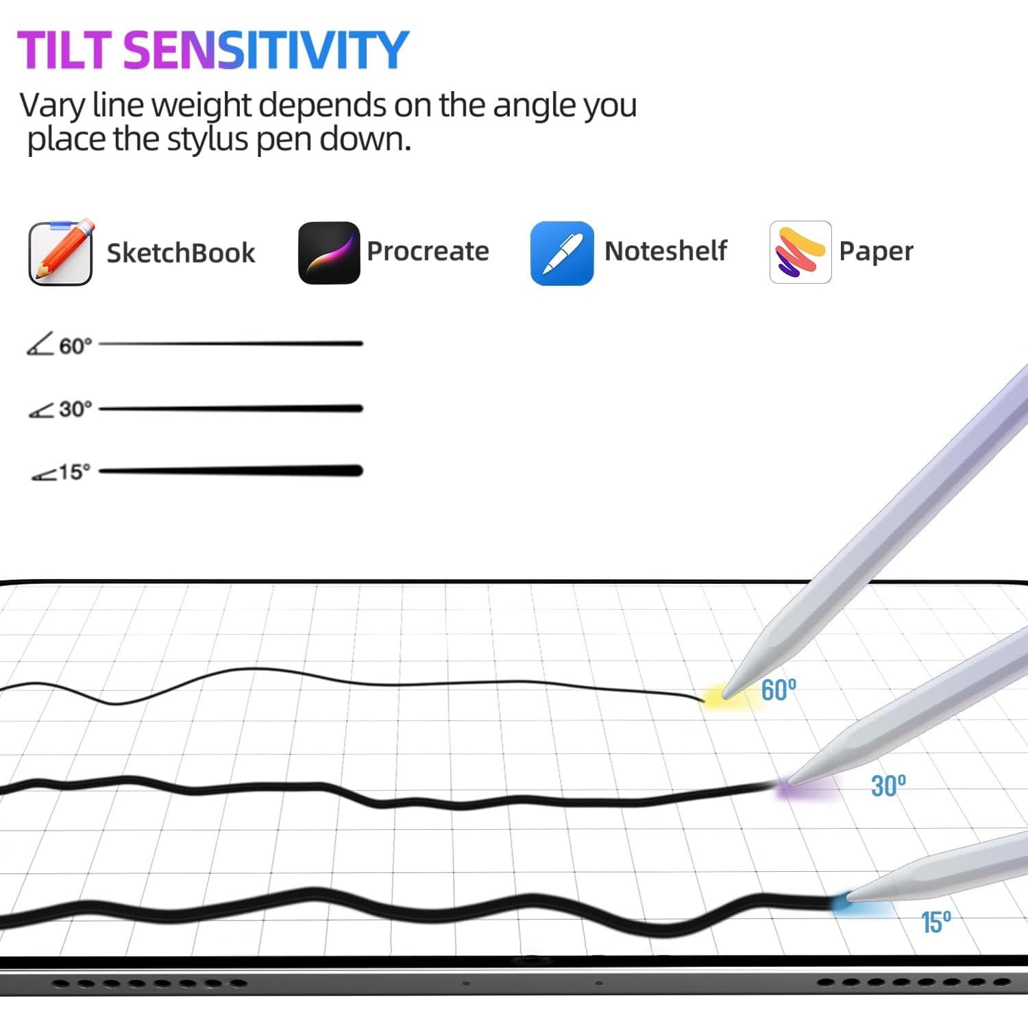 Lápiz Stylus Apple para iPad 10.2/10.9/Pro/Air 5/4/3