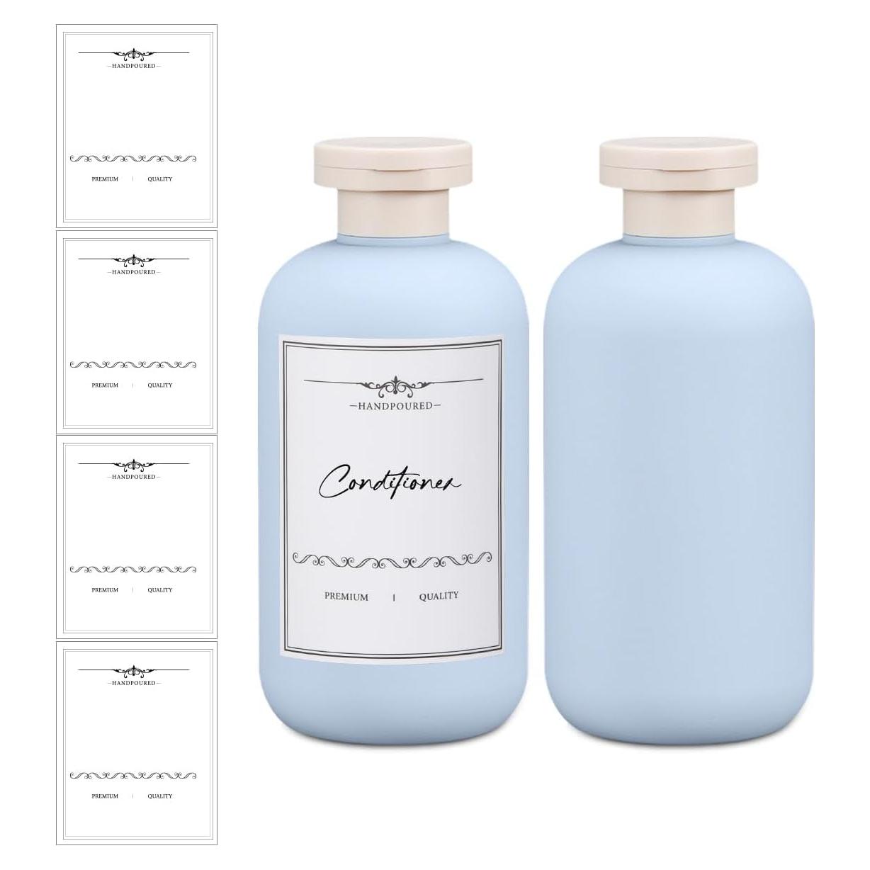 Botellas de viaje UMETASS 200 ml a prueba de fugas Azul