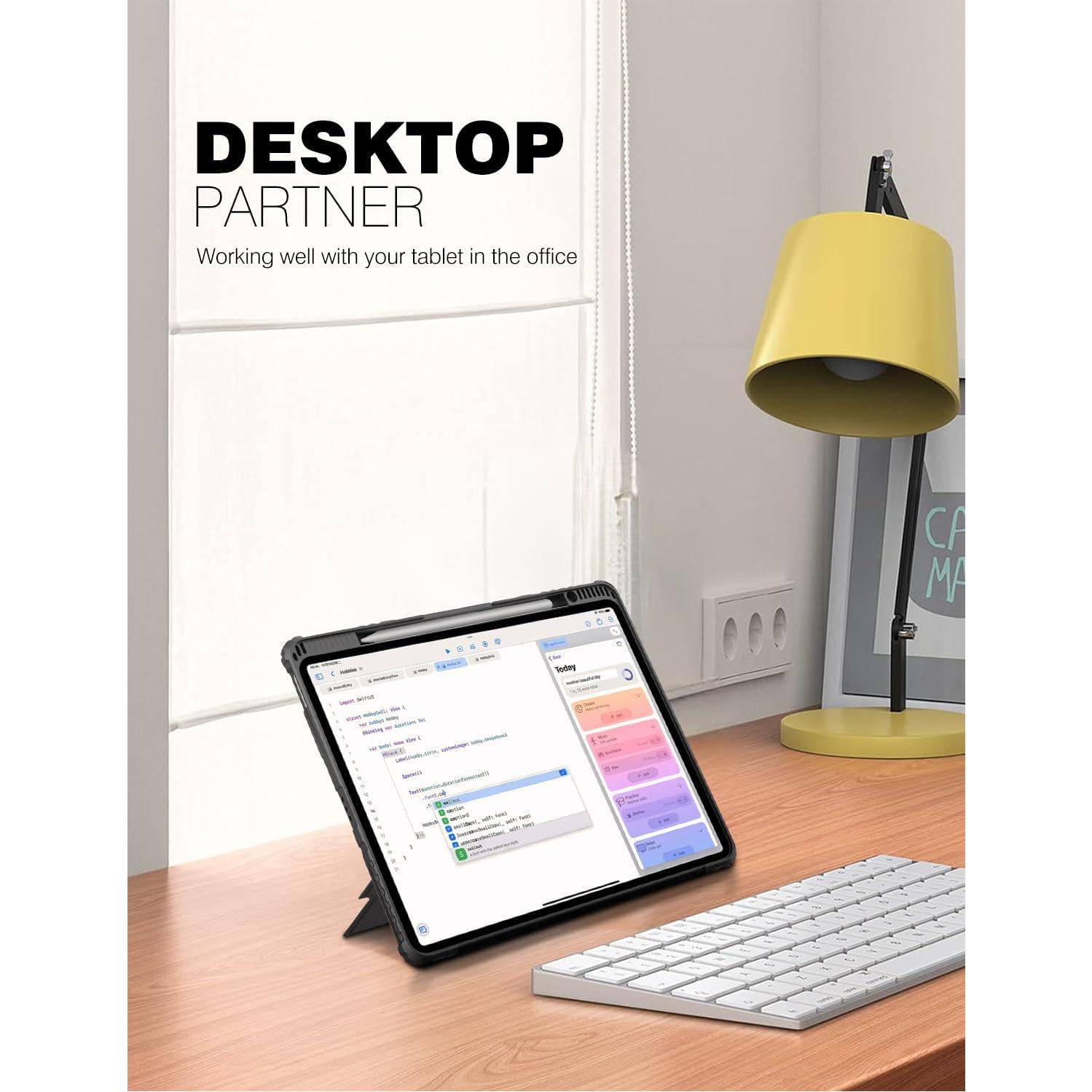 Soporte Adhesivo Invisible Nillkin para Tabletas 9.7-11" Negro