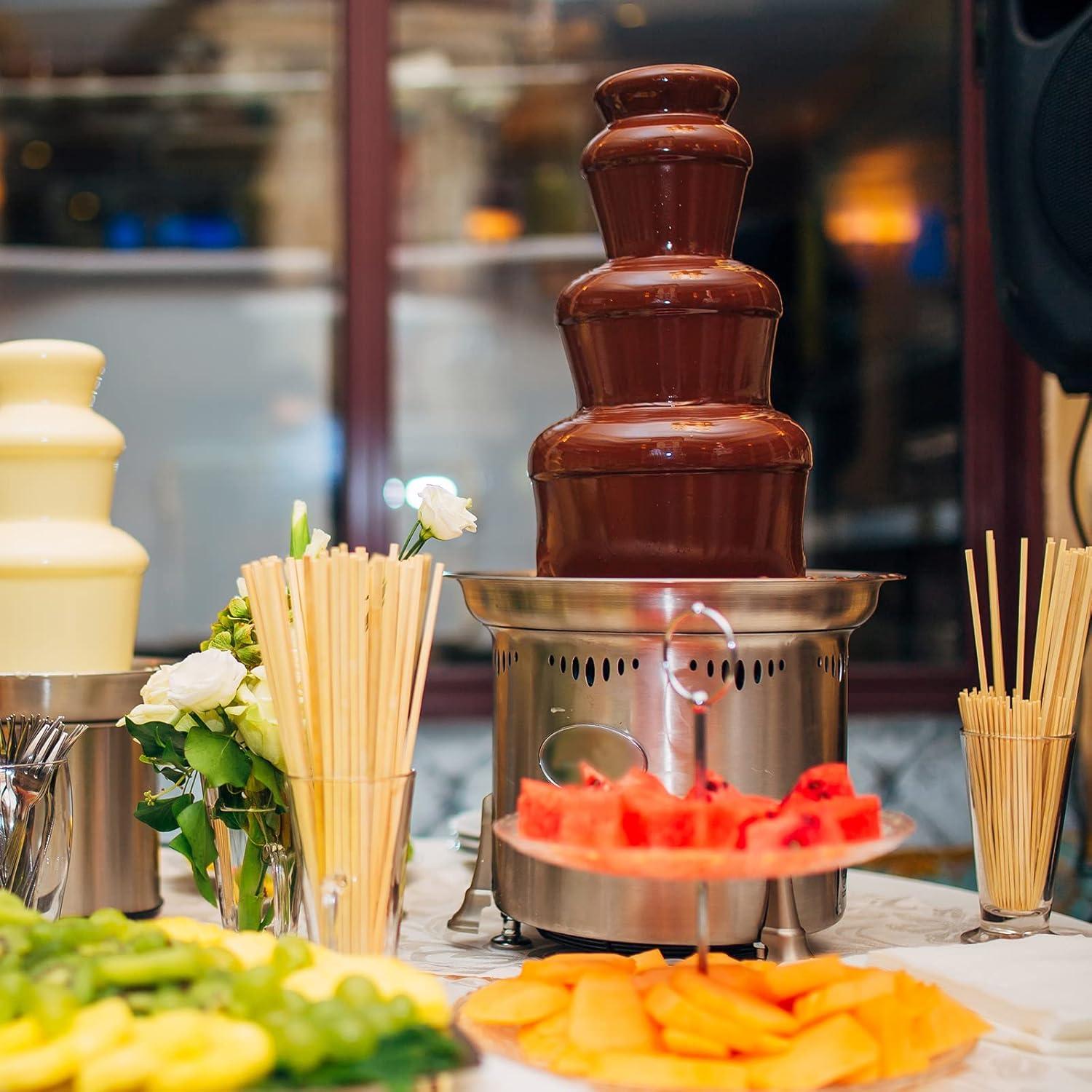 200 Pinchos de Bambú 4" TONGYE para Aperitivos y Brochetas