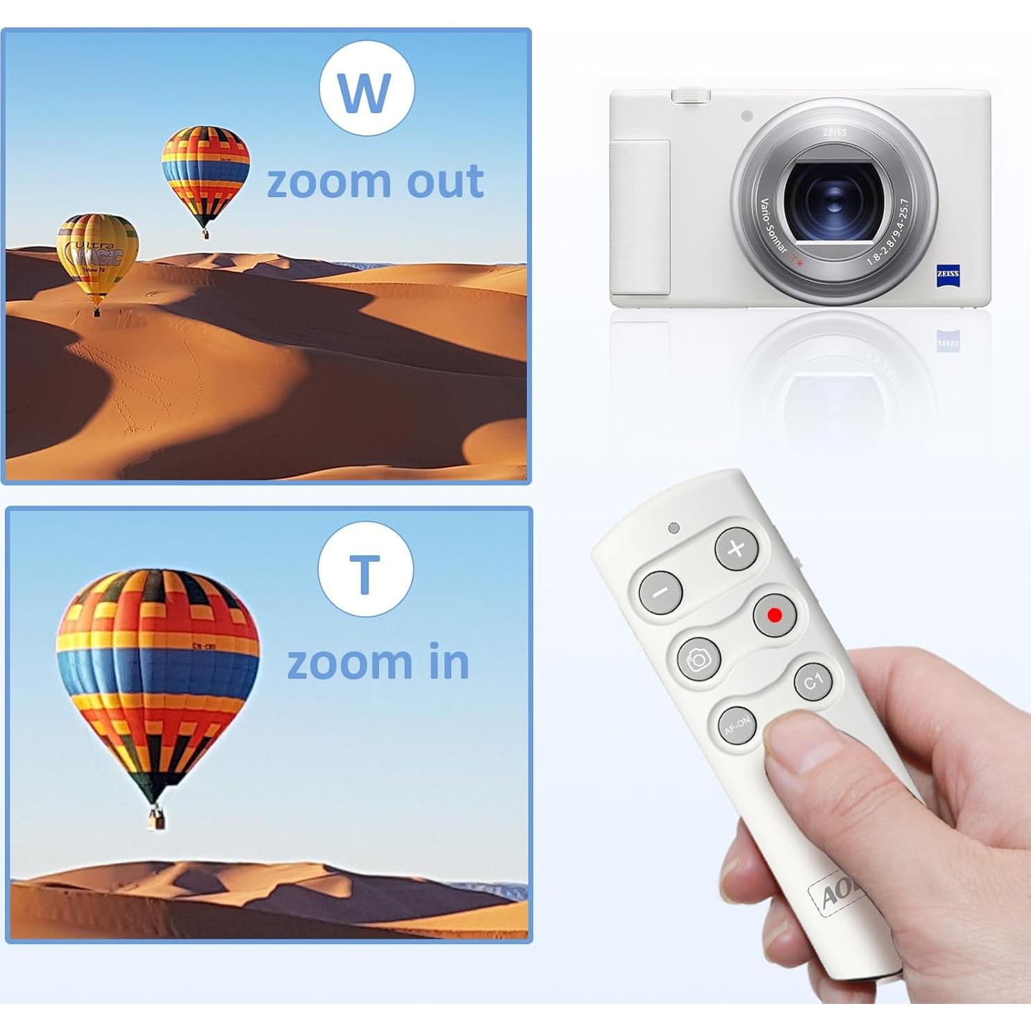 Control Remoto Inalámbrico AODELAN para Cámaras Sony