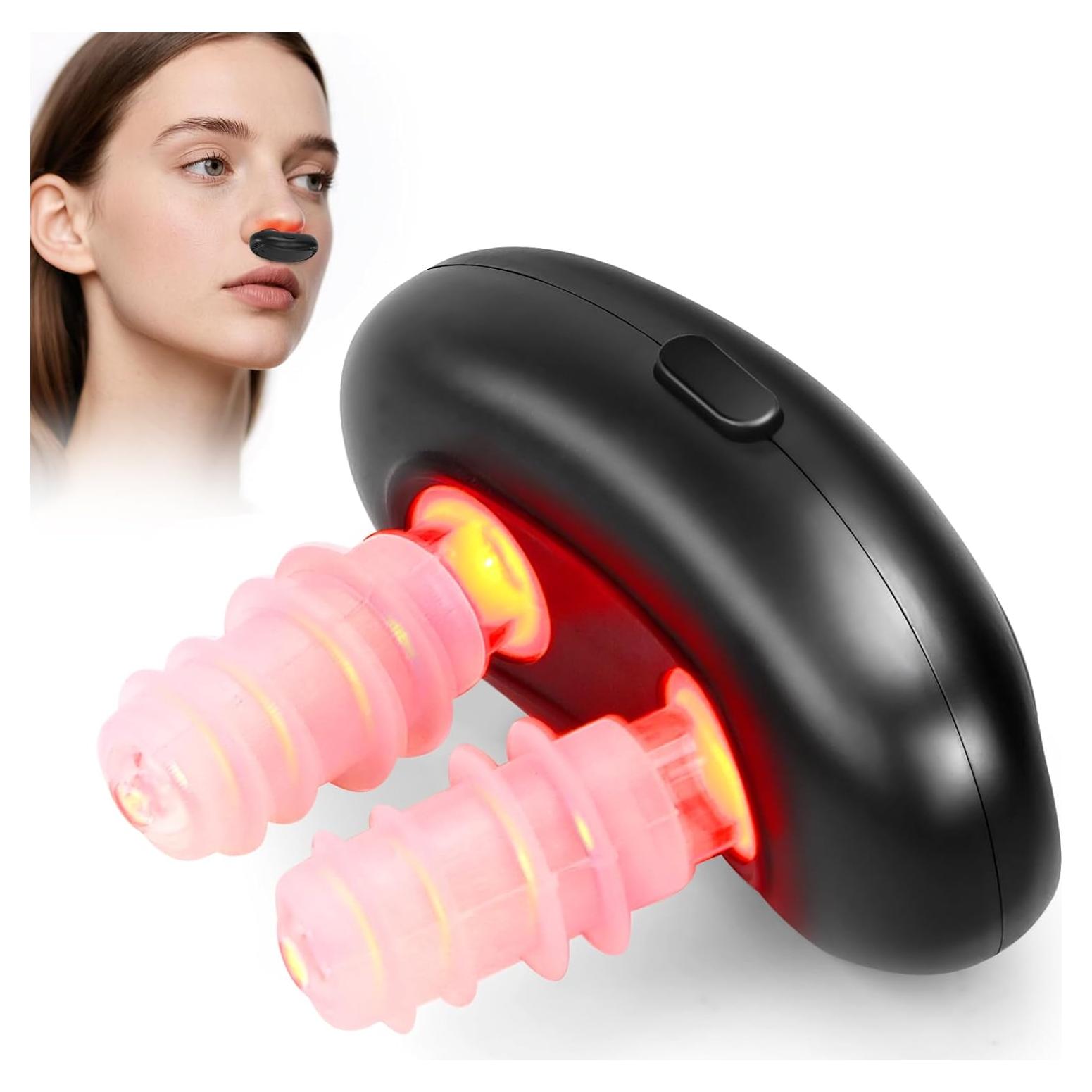 Dispositivo de Terapia Nasal con Luz Roja AFFLAT - Alivio Sinusal