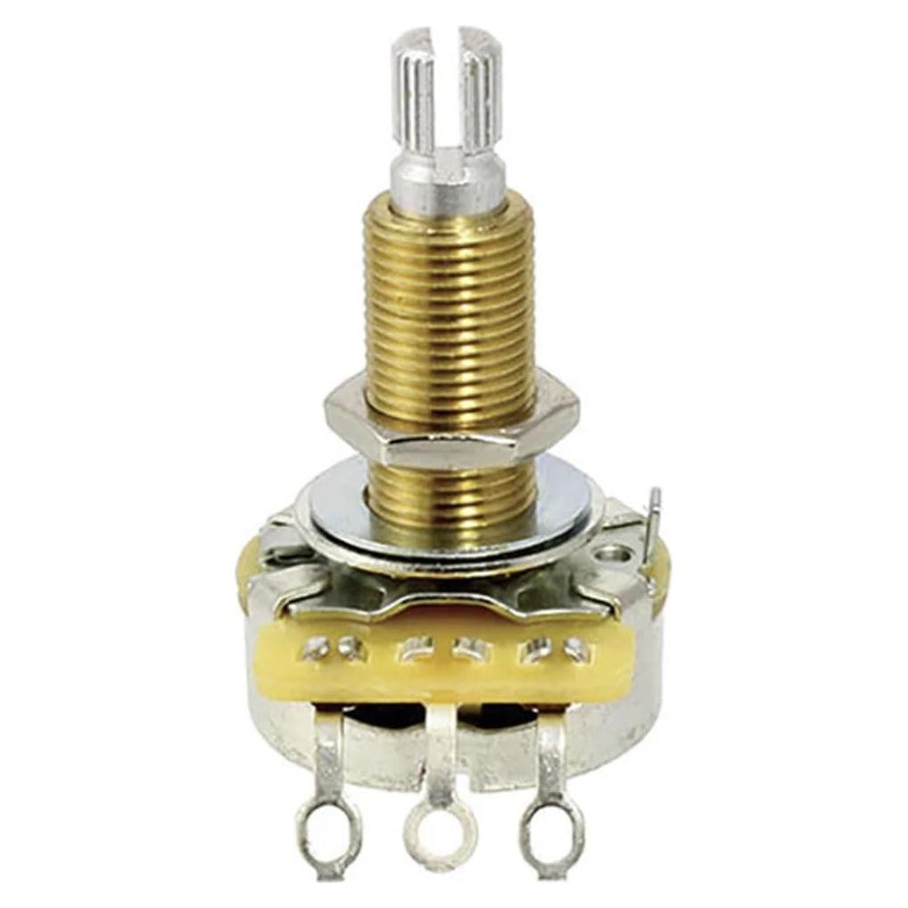 Potenciómetro CTS 25kΩ Curva A Eje Largo Allparts