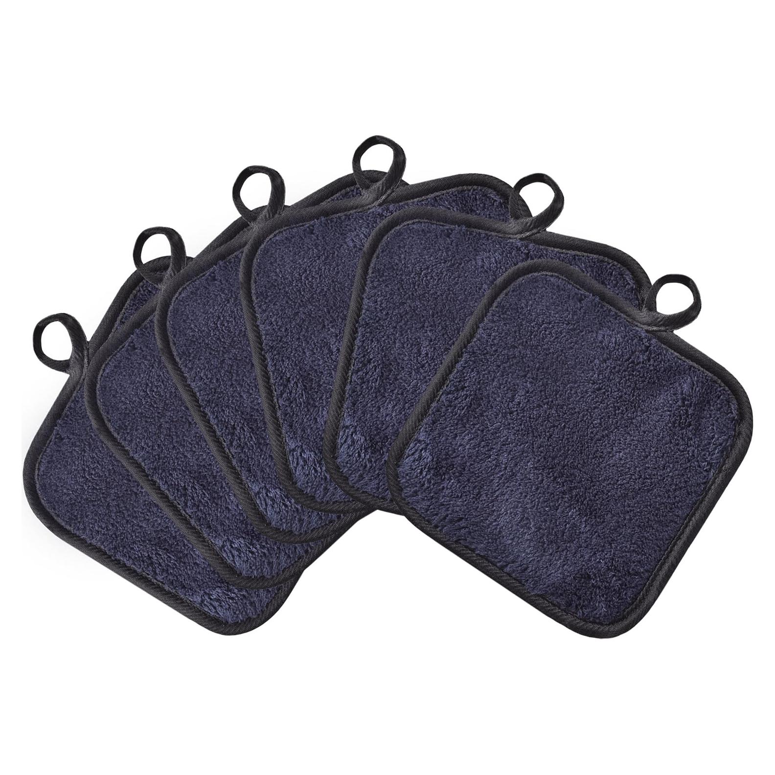 Toallitas Desmaquillantes Reutilizables BloomSesame 12.7x12.7cm 6 Pzas