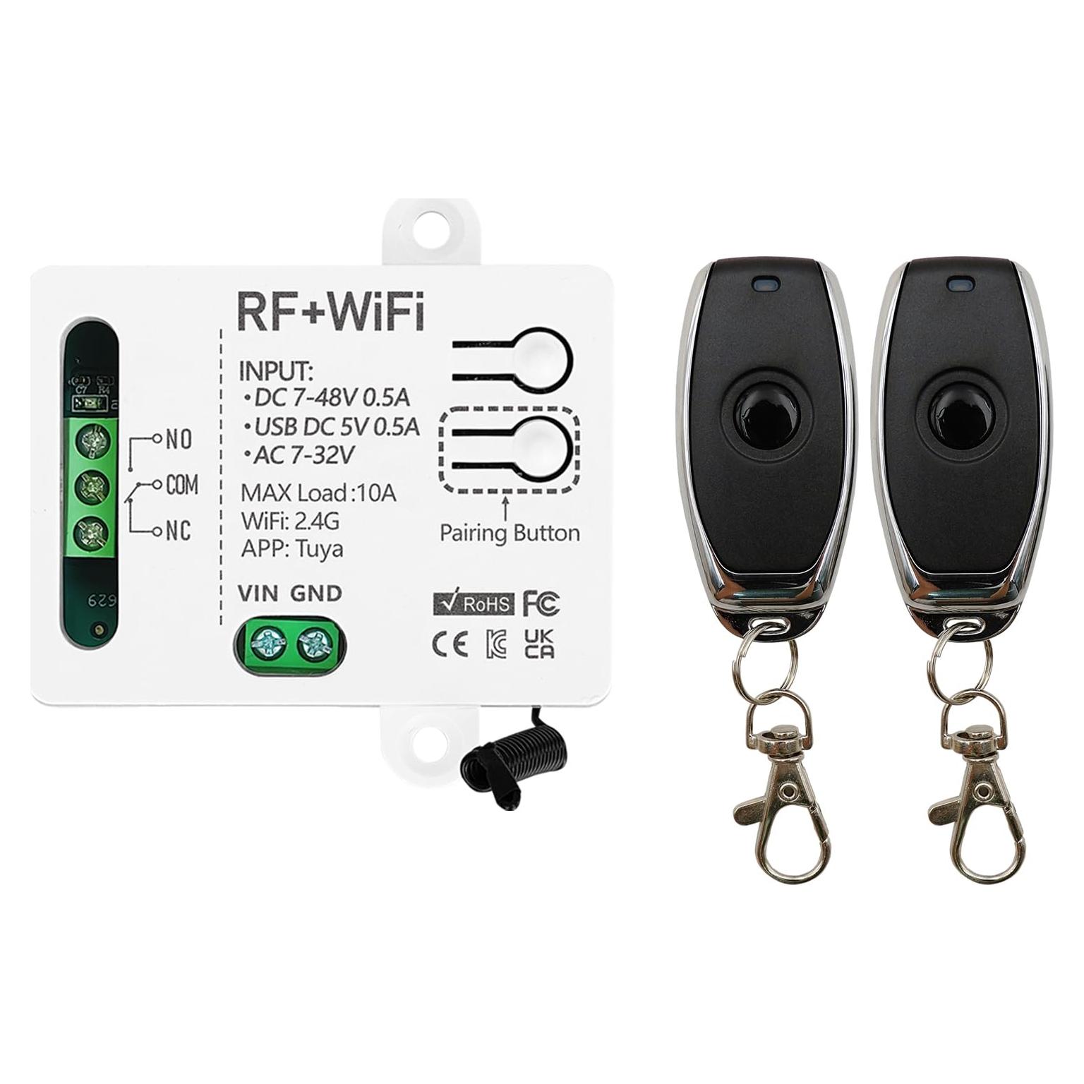 Interruptor Inteligente WiFi DieseRC TY-1CH 1 Canal con Control Remoto