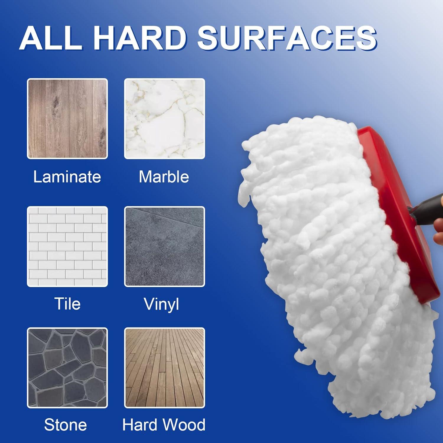 Cabeza de Mop Reemplazo HiBaBy 4 Pack Microfibra EasyWring