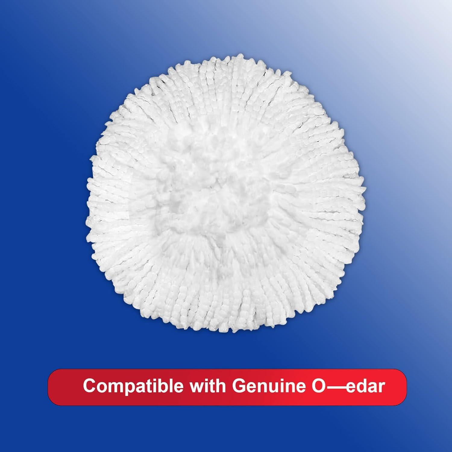 Cabeza de Mop Reemplazo HiBaBy 4 Pack Microfibra EasyWring