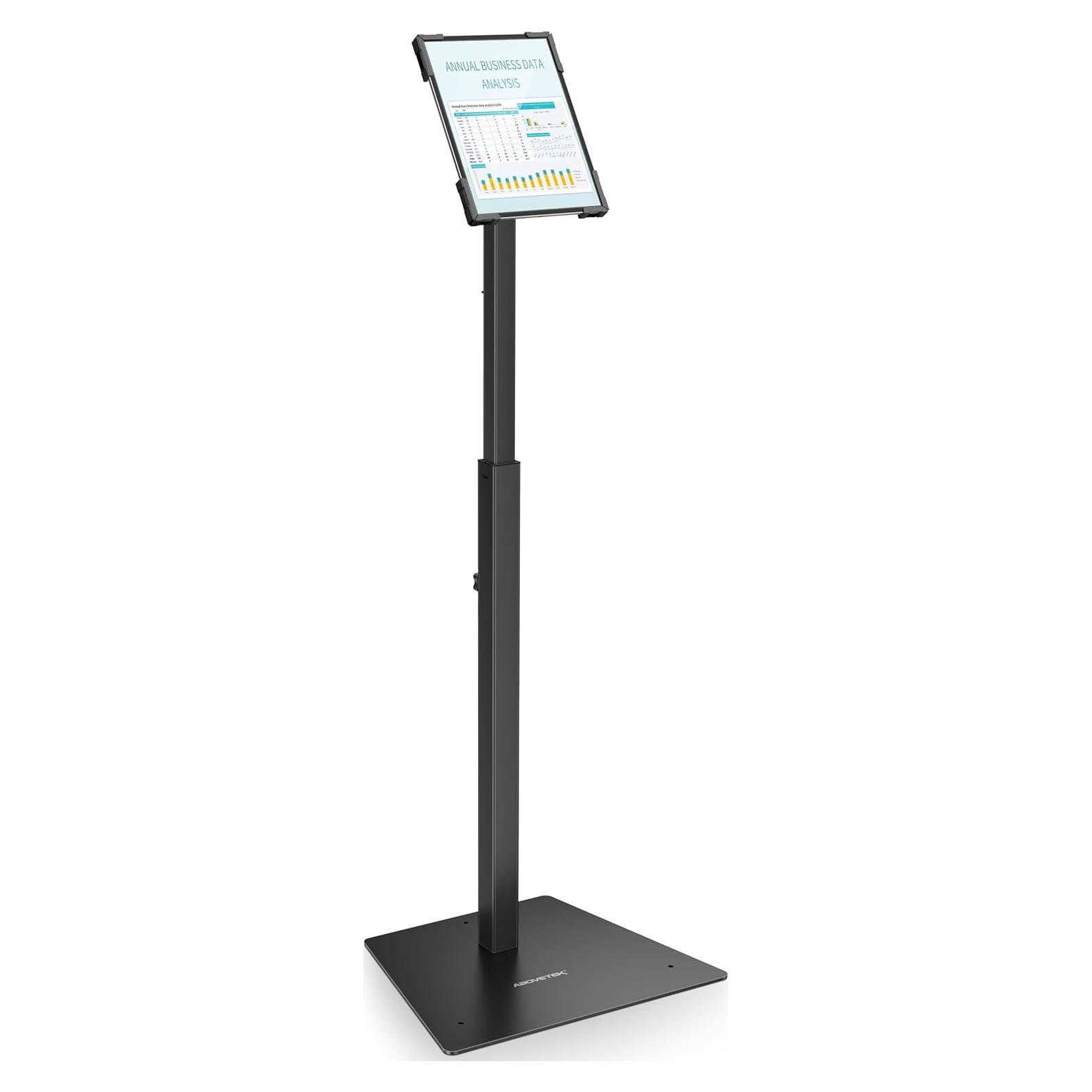 Soporte de Piso Antirrobo AboveTEK para iPad 9.7"-13"