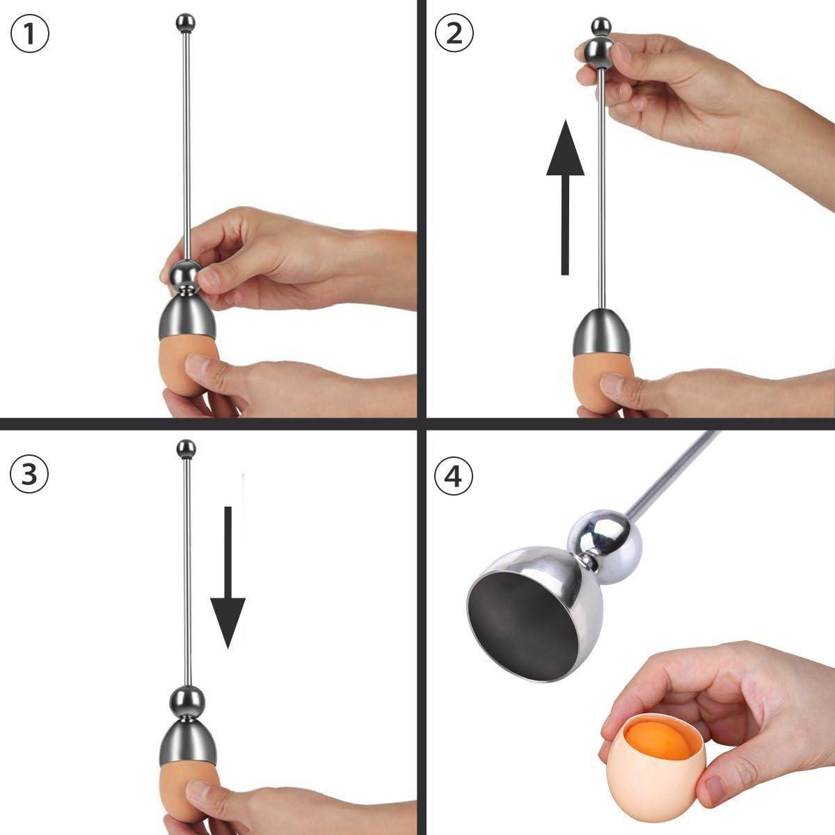 Cortador de Huevos PROKITCHEN de Acero Inoxidable Manual