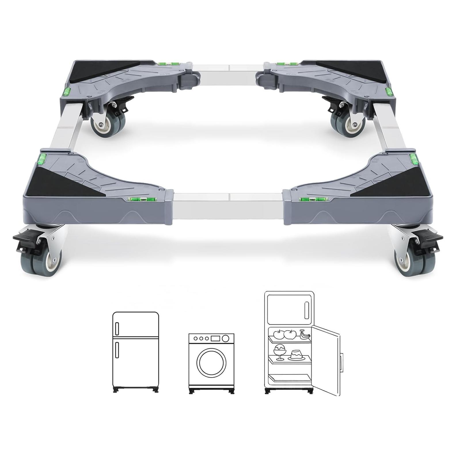 Carro Dolly W B D WEIBIDA Ajustable 4 Ruedas 181 kg