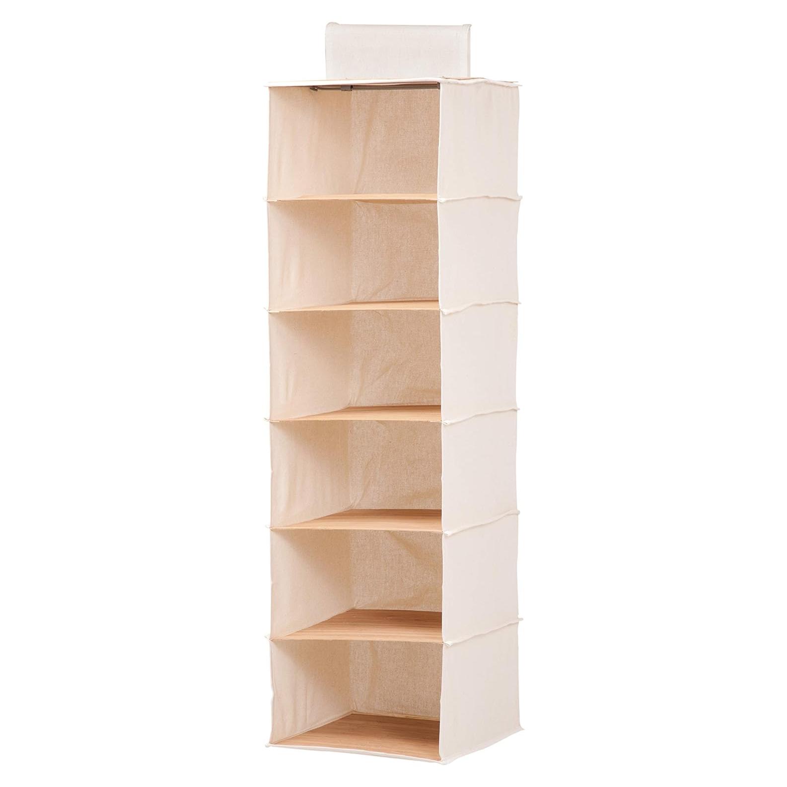 Organizador de Closet Colgante Honey-Can-Do SFT-01003 6 Estantes