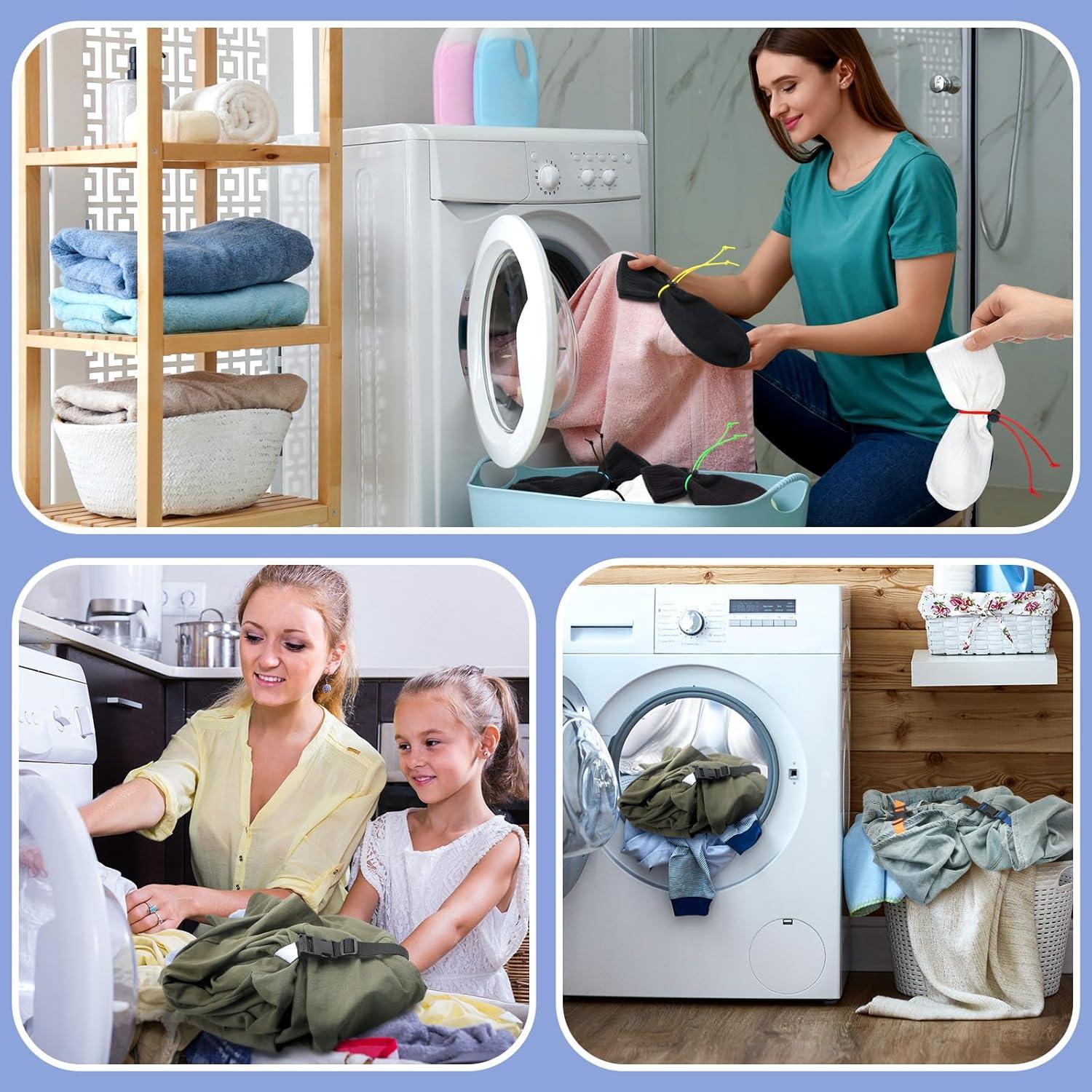 Juego de 49 Clips y Correas de Lavandería Lineshading