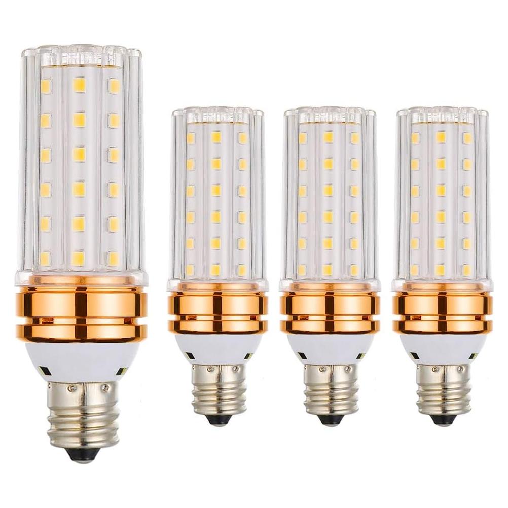 Bombilla LED E17 10W 1000LM 3000K Paquete de 4 EKSAVE