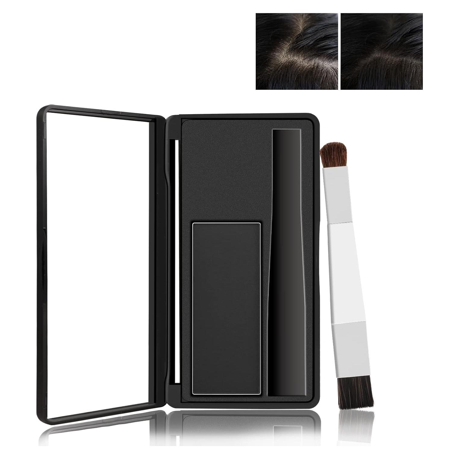 Kit de Polvo para Sombra de Cabello Boobeen - Retoque Raíces Gris