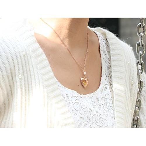 Collar Colgante Corazón Acero Inoxidable Paialco 45.72cm