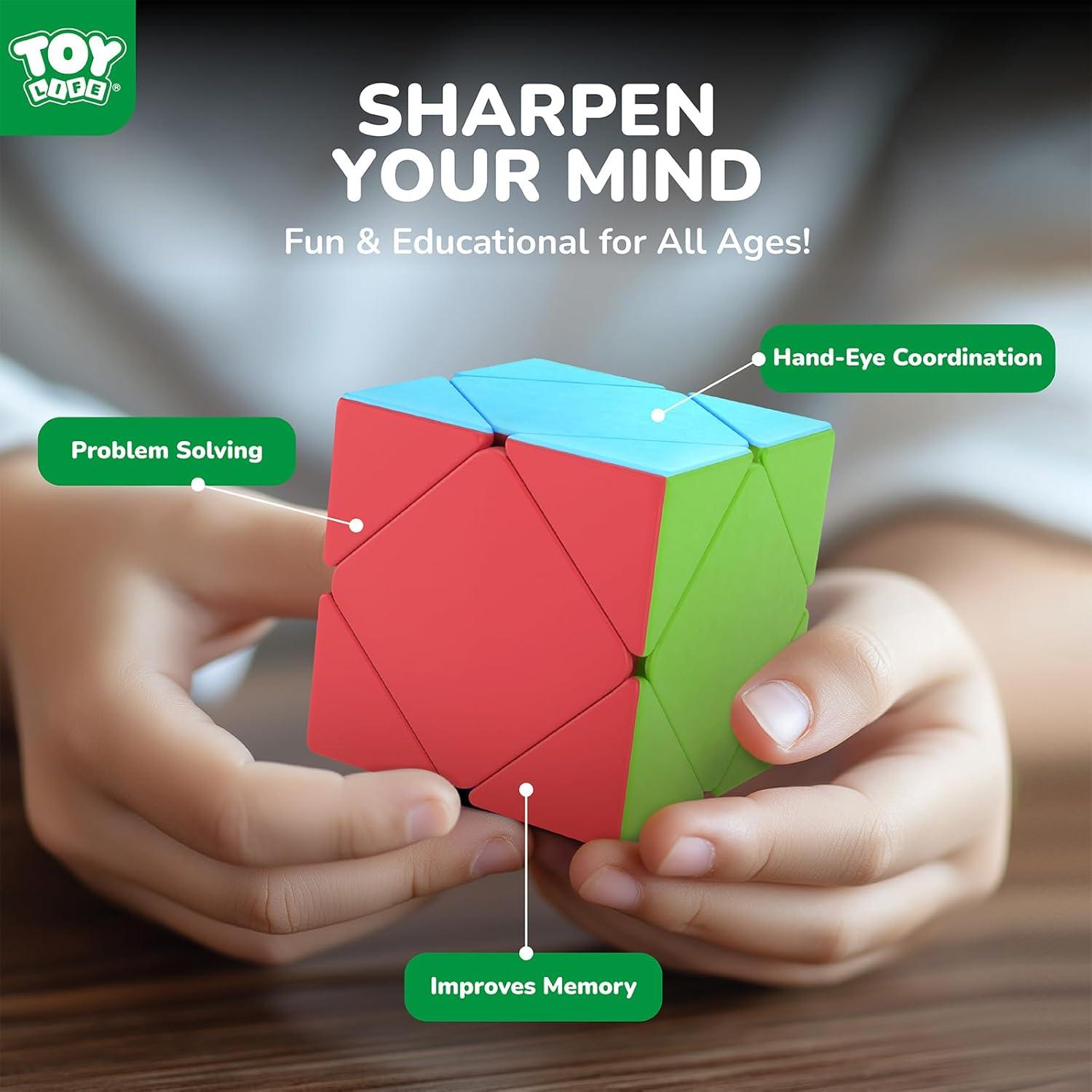 Conjunto de Cubos Mágicos STEAM Life 10 Piezas - Rompecabezas