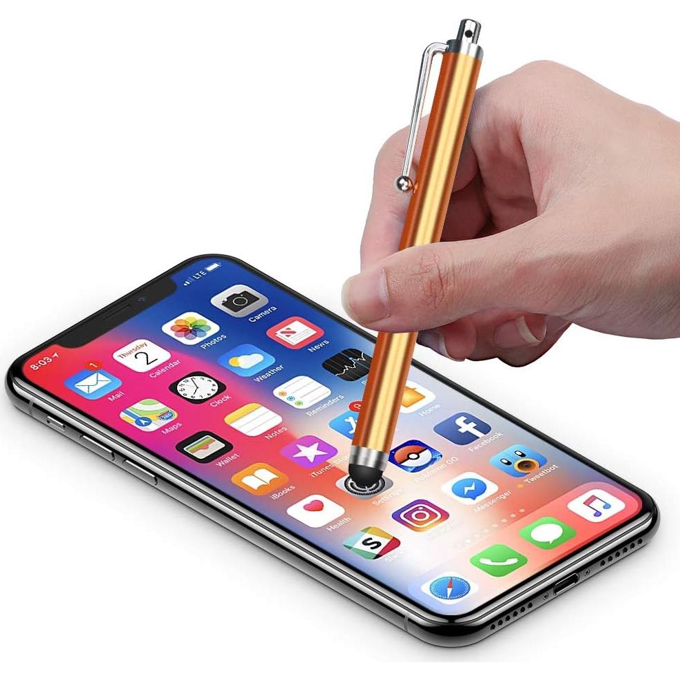 Bolígrafos Stylus LIBERRWAY Paquete de 10 para Pantallas Táctiles
