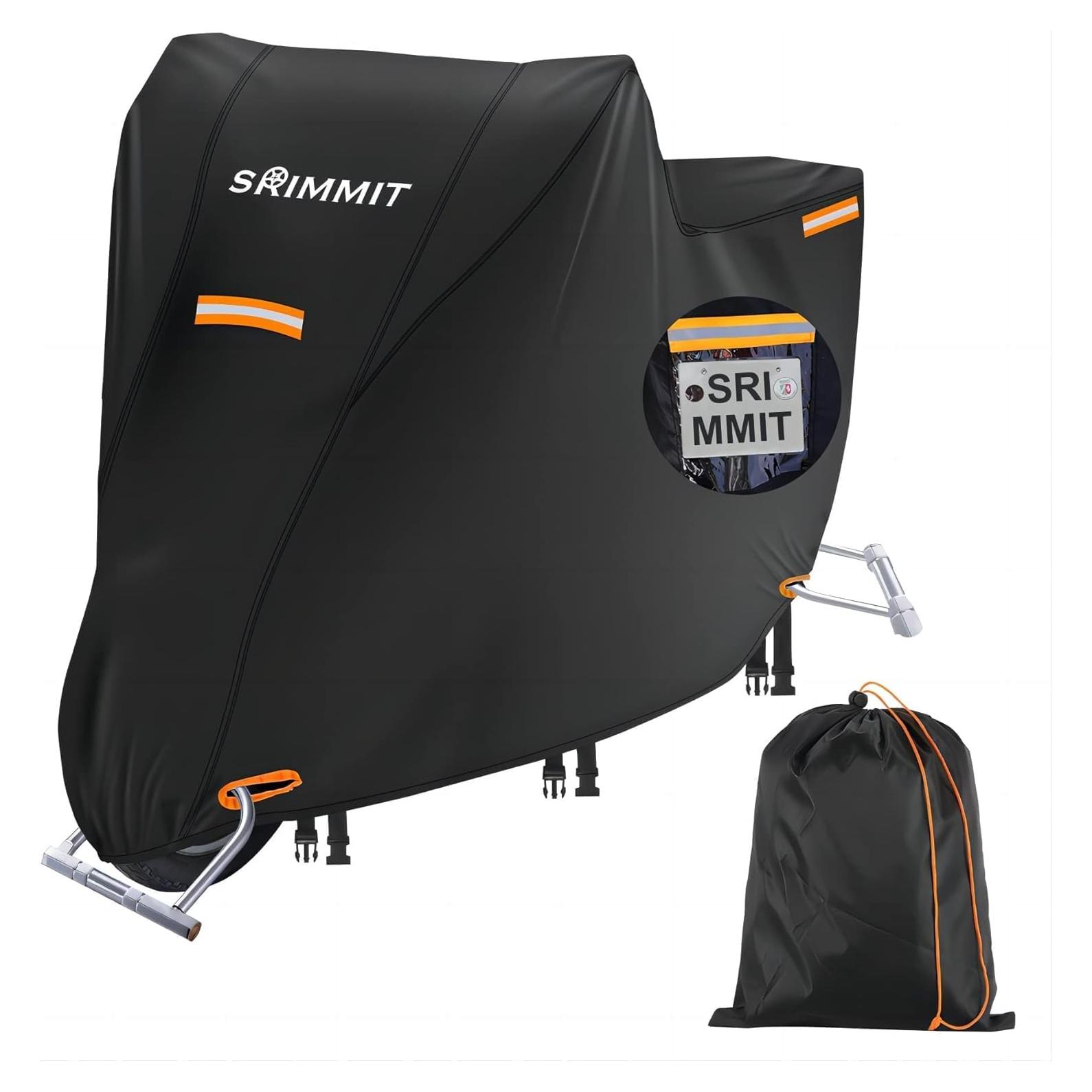 Funda de Motocicleta SRIMMIT MCW-M Impermeable 198x89x109cm