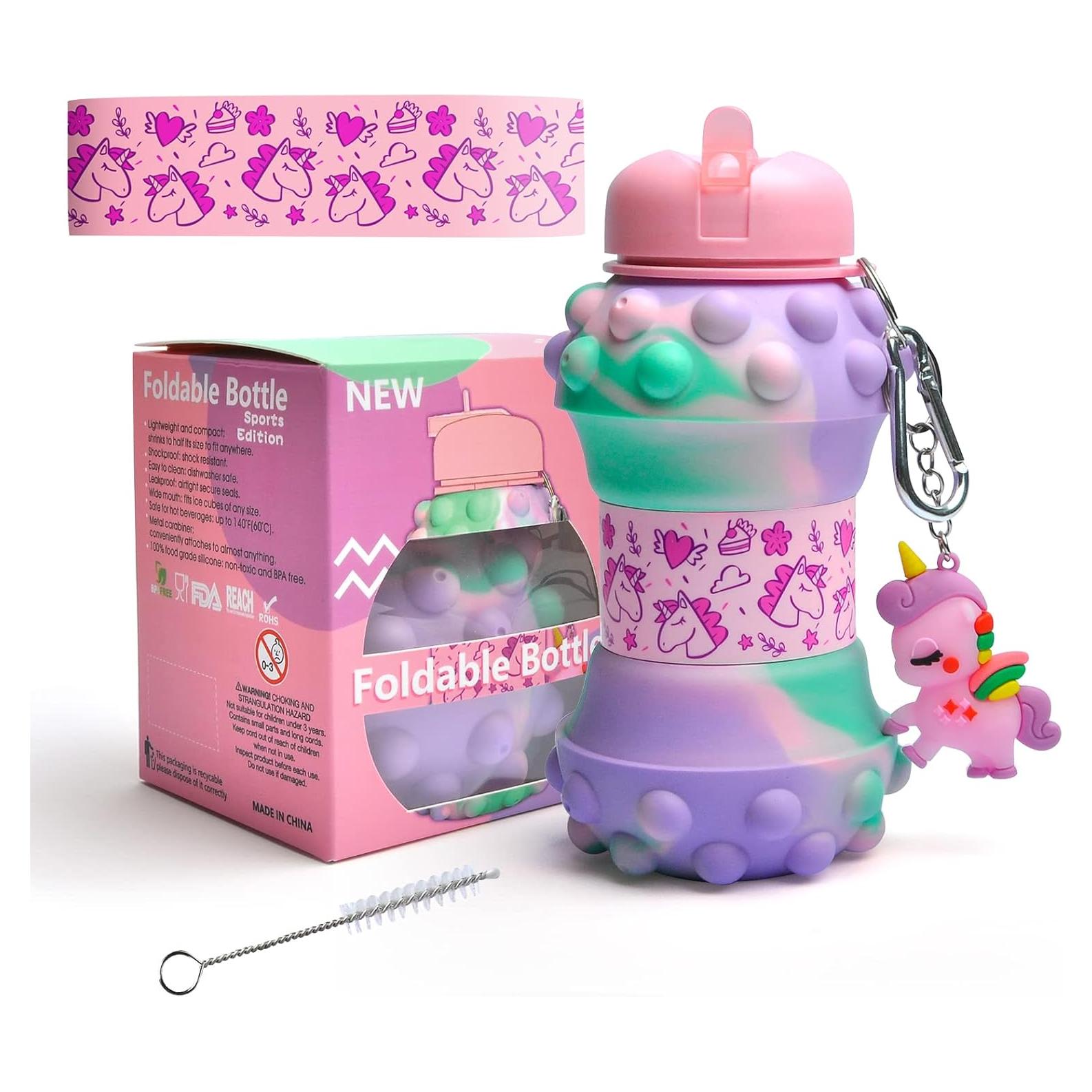 Botella de Agua Plegable Louis Donné Unicornio 550ml