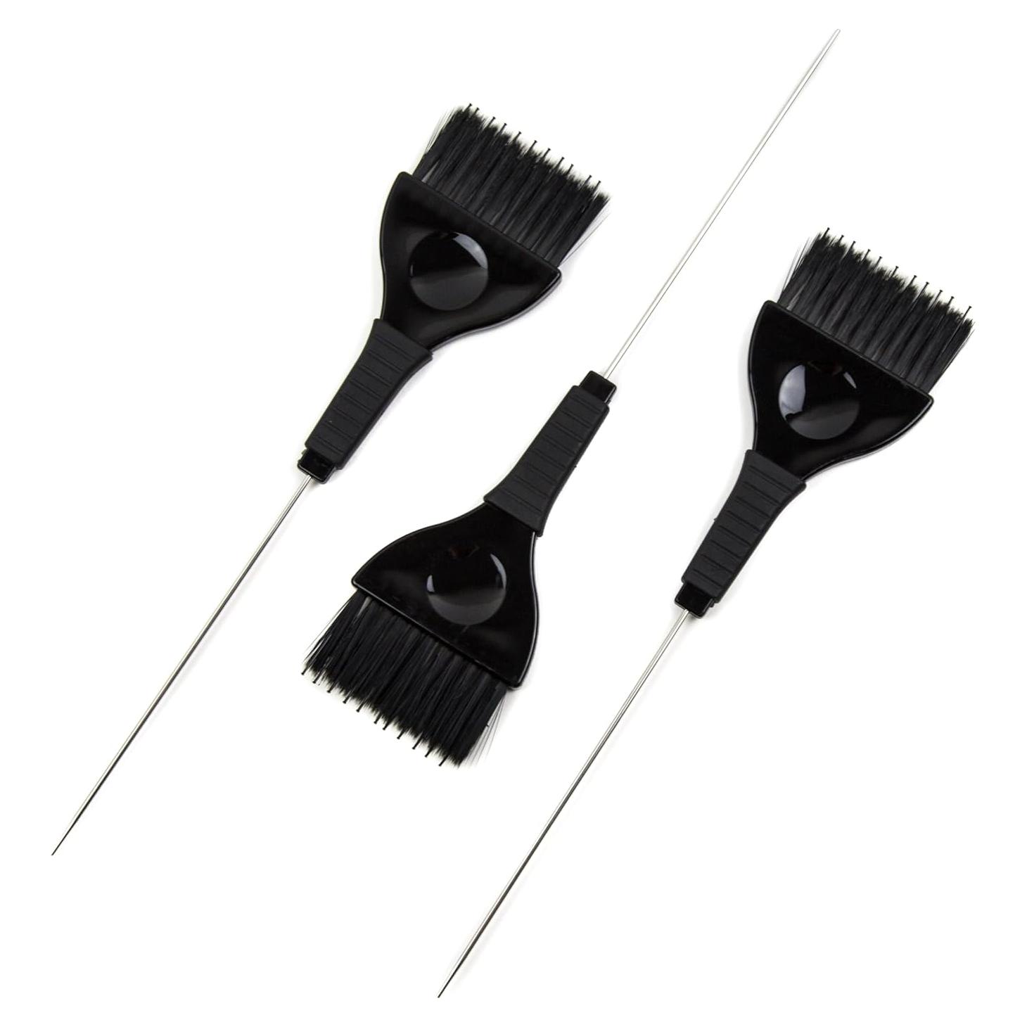 Set de 3 Pinceles de Tinte Pintail con Peine - Negro