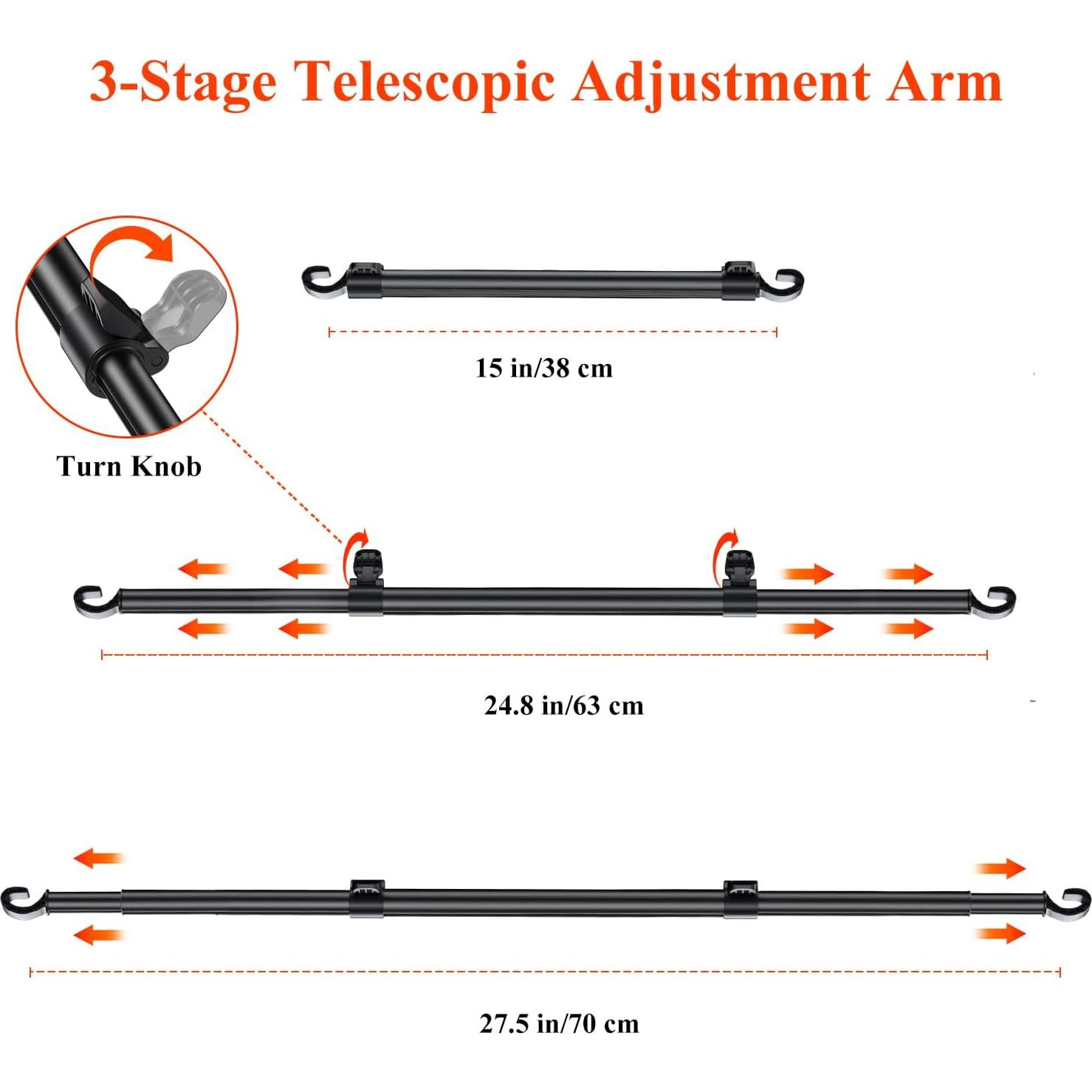 Soporte para Tableta en Reposacabezas OHLPRO 7-11" Ajustable