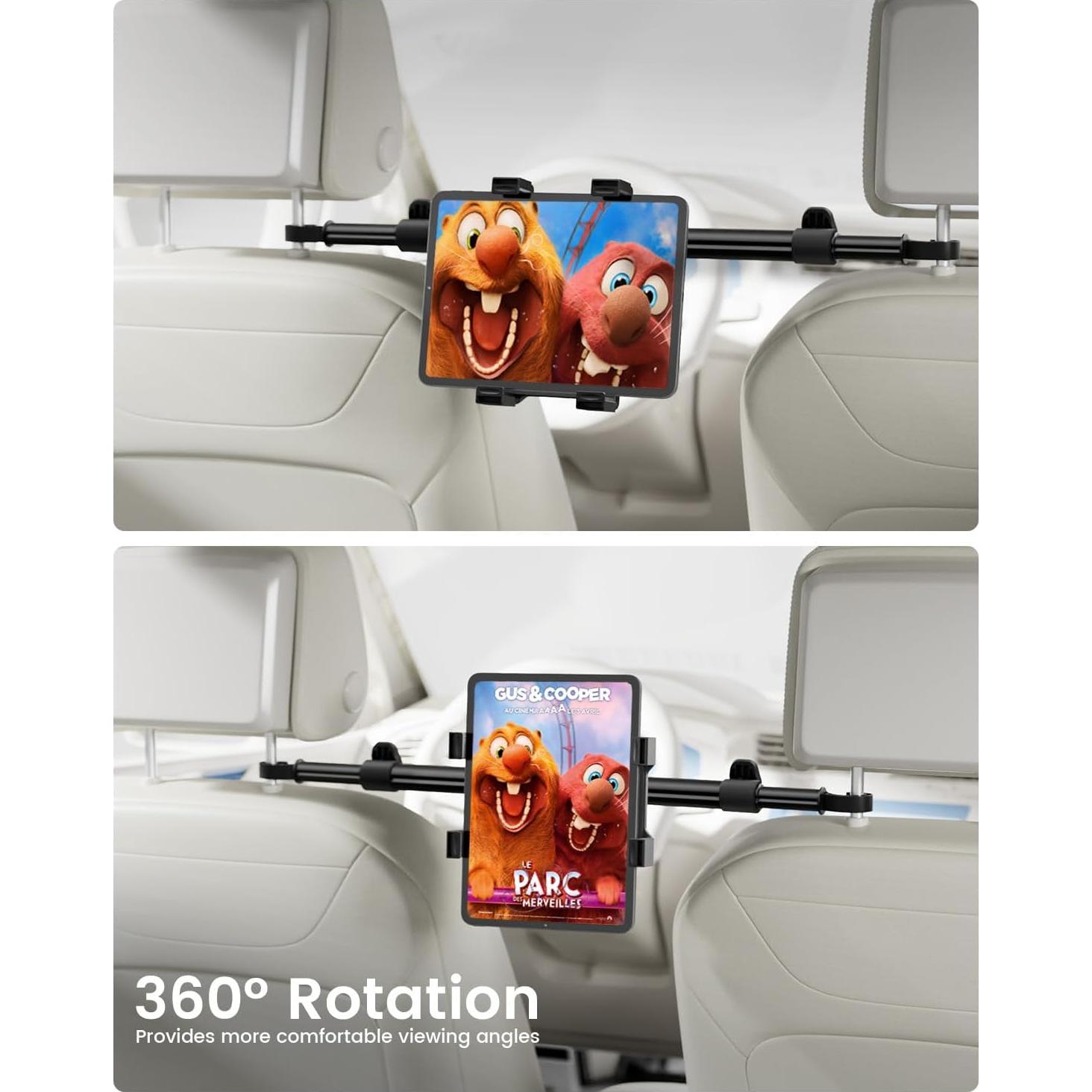 Soporte para Tableta en Reposacabezas OHLPRO 7-11" Ajustable