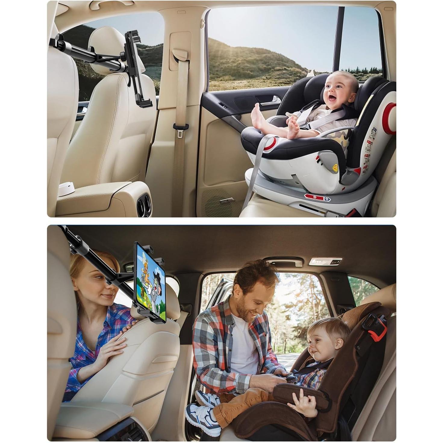 Soporte para Tableta en Reposacabezas OHLPRO 7-11" Ajustable