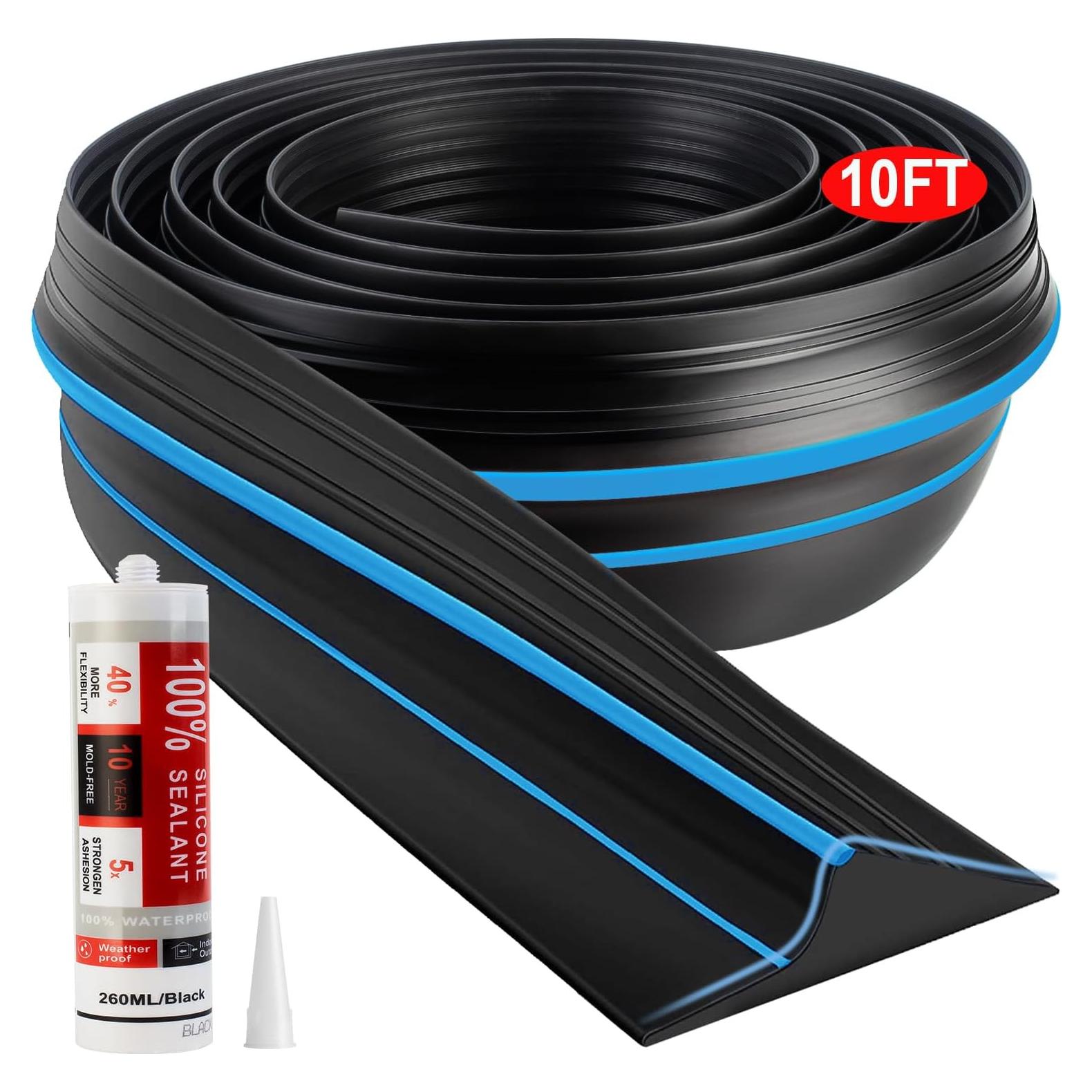 Sello de Umbral para Puerta de Garaje Jin&Bao 10FT Azul