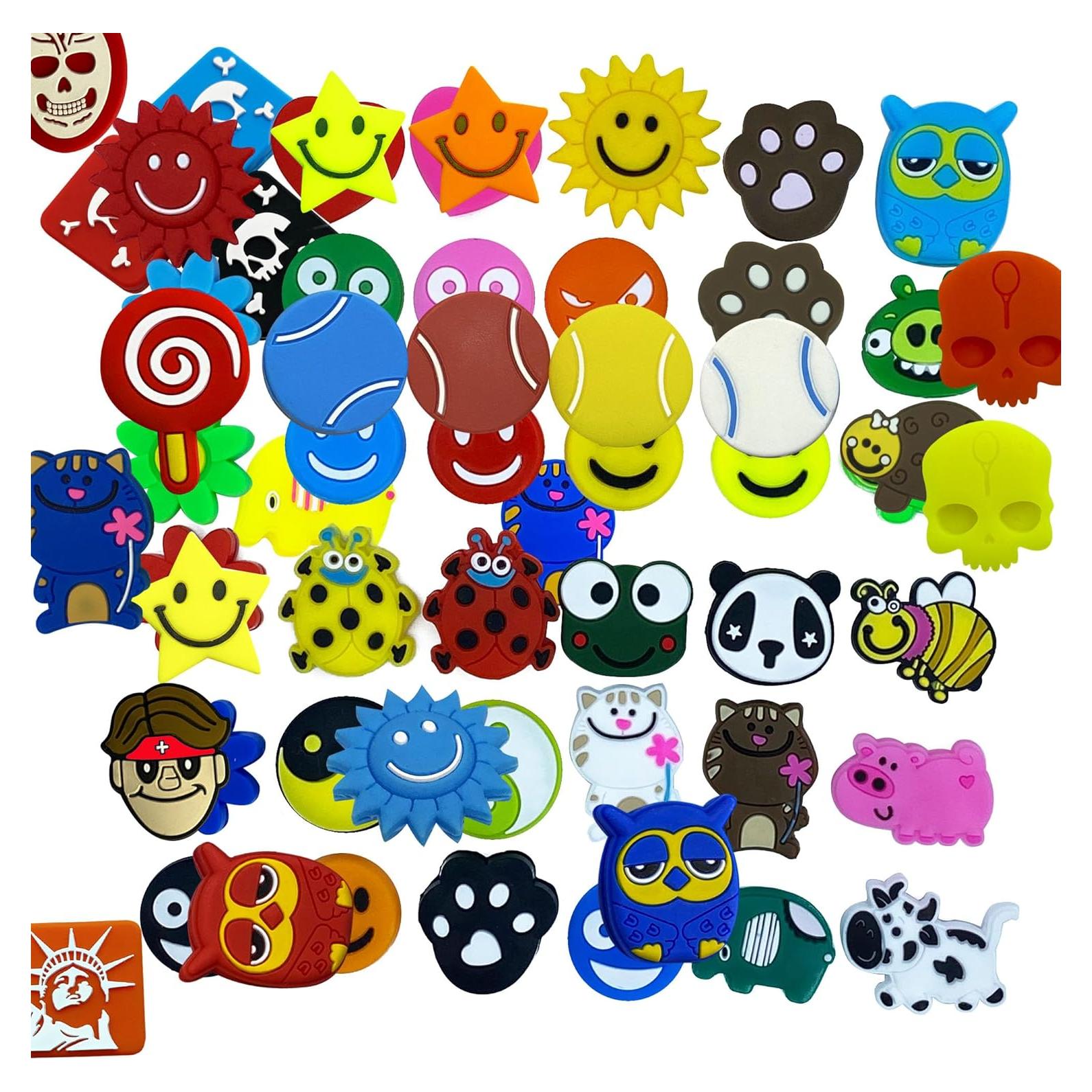 25 Amortiguadores de Vibración para Raqueta de Tenis Genérico