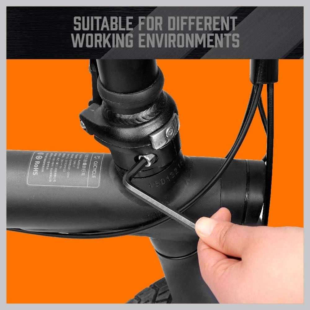 Juego de Llaves Allen 27PCS HORUSDY Acero CR-V Punta Esférica