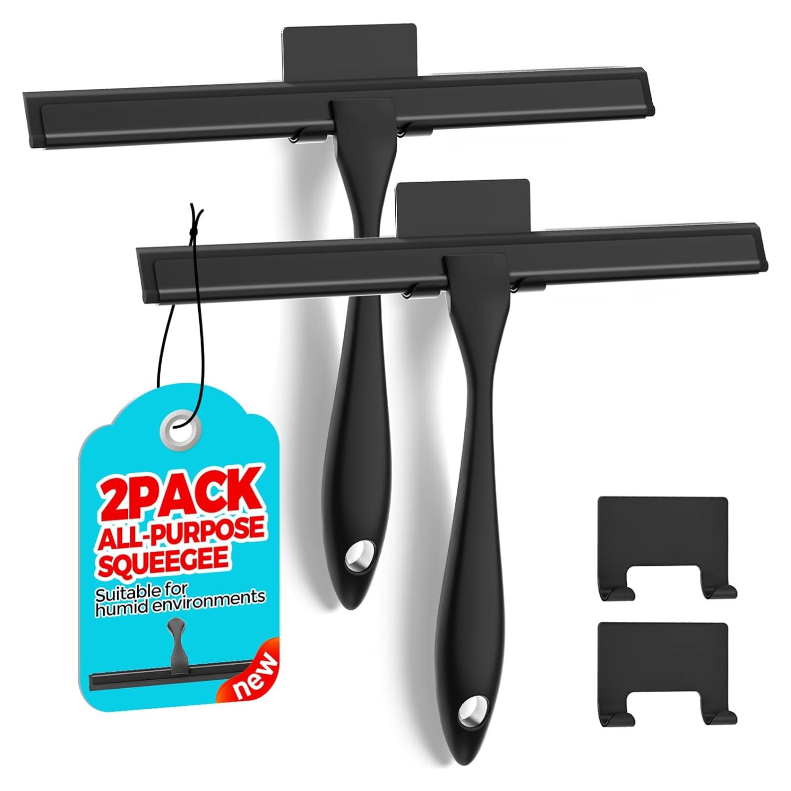 2PACK Limpiaparabrisas Multiusos ALFLOD 25.4cm Negro