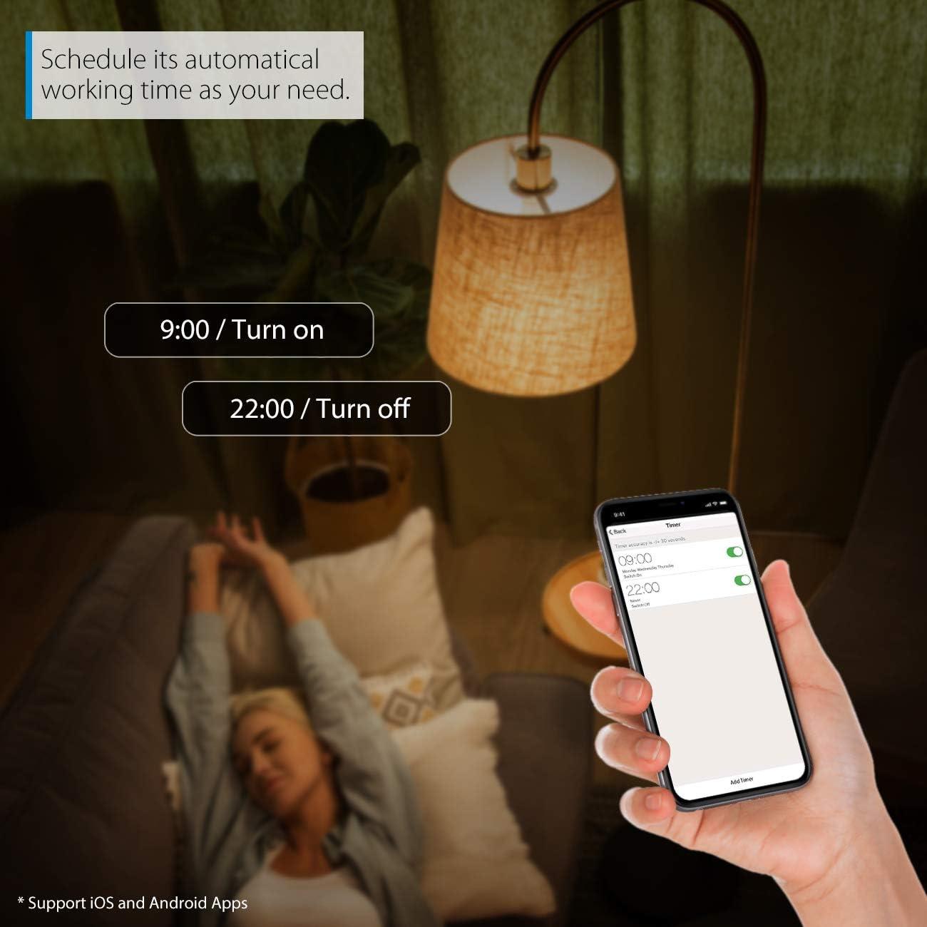 Bombilla Inteligente LED LVWIT A19 8.5W RGB 2 Piezas