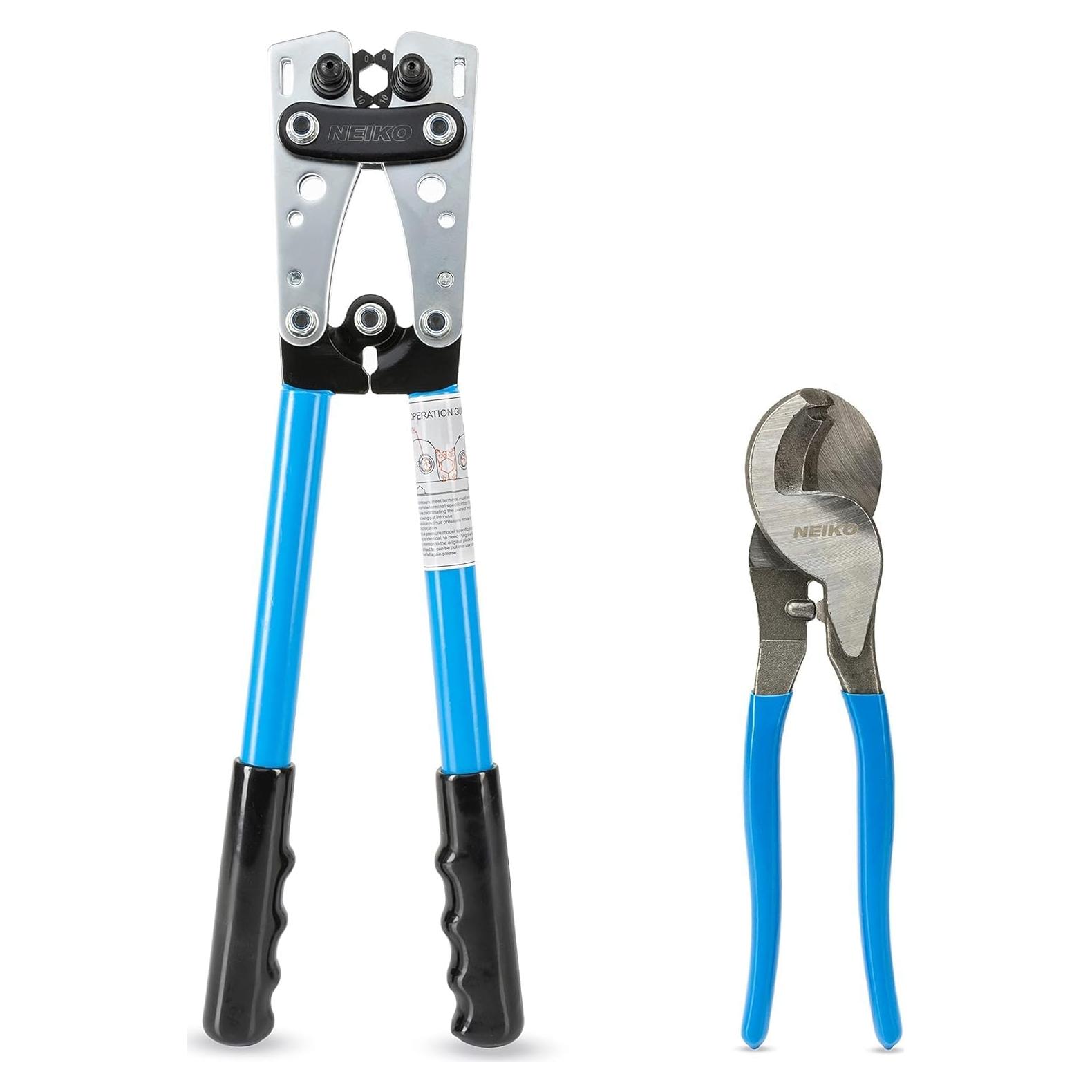 Juego de Alicates de Crimpado NEIKO 02039A 6-50mm