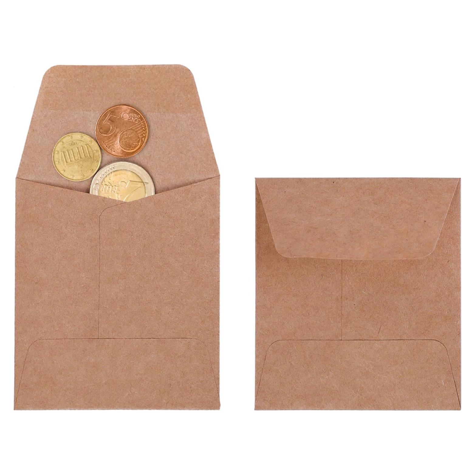 Paquete de 100 Sobres Pequeños Tuhangcc Autoadhesivos 8x9 cm