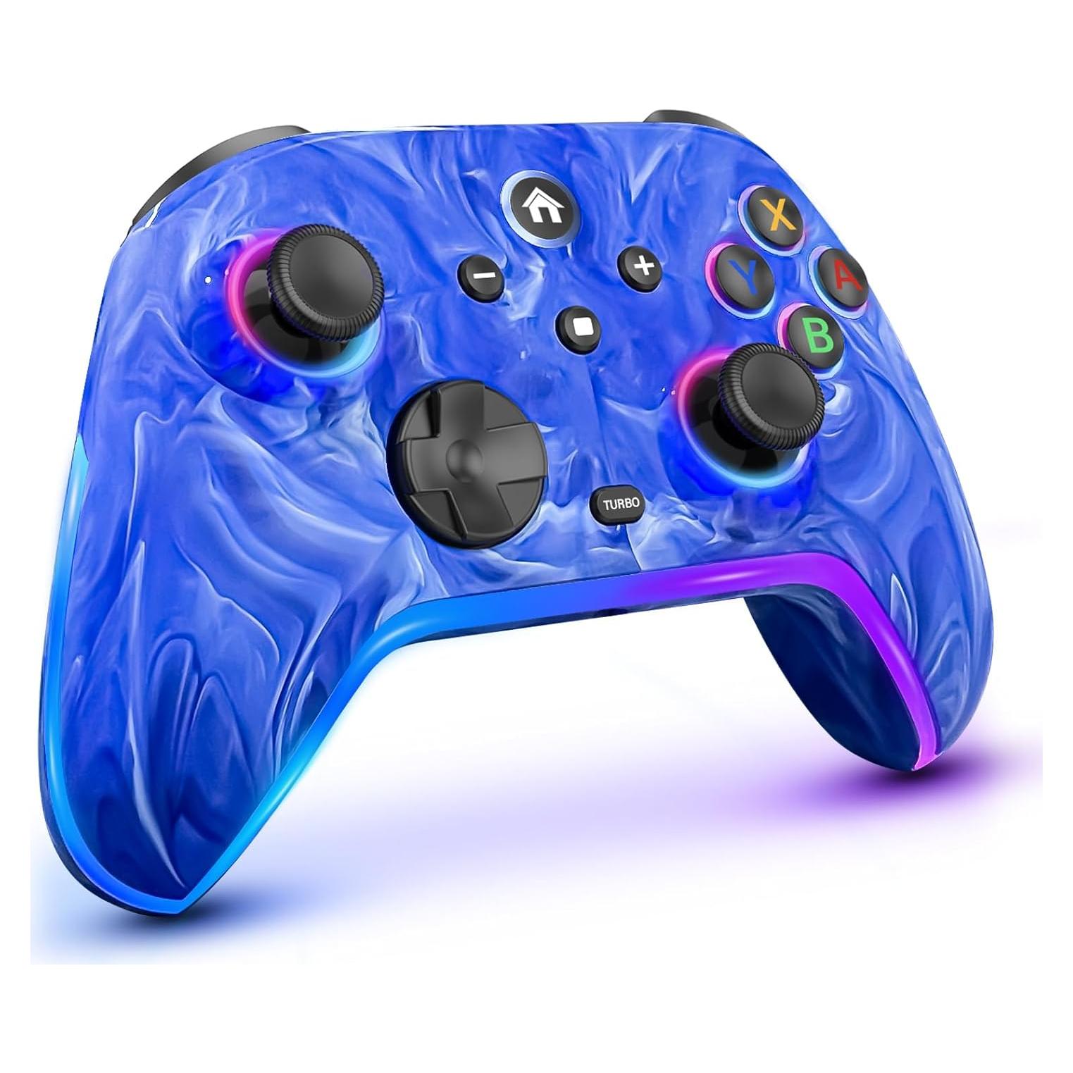 Controlador Inalámbrico KINGLINE para Nintendo Switch - 1200mAh, RGB