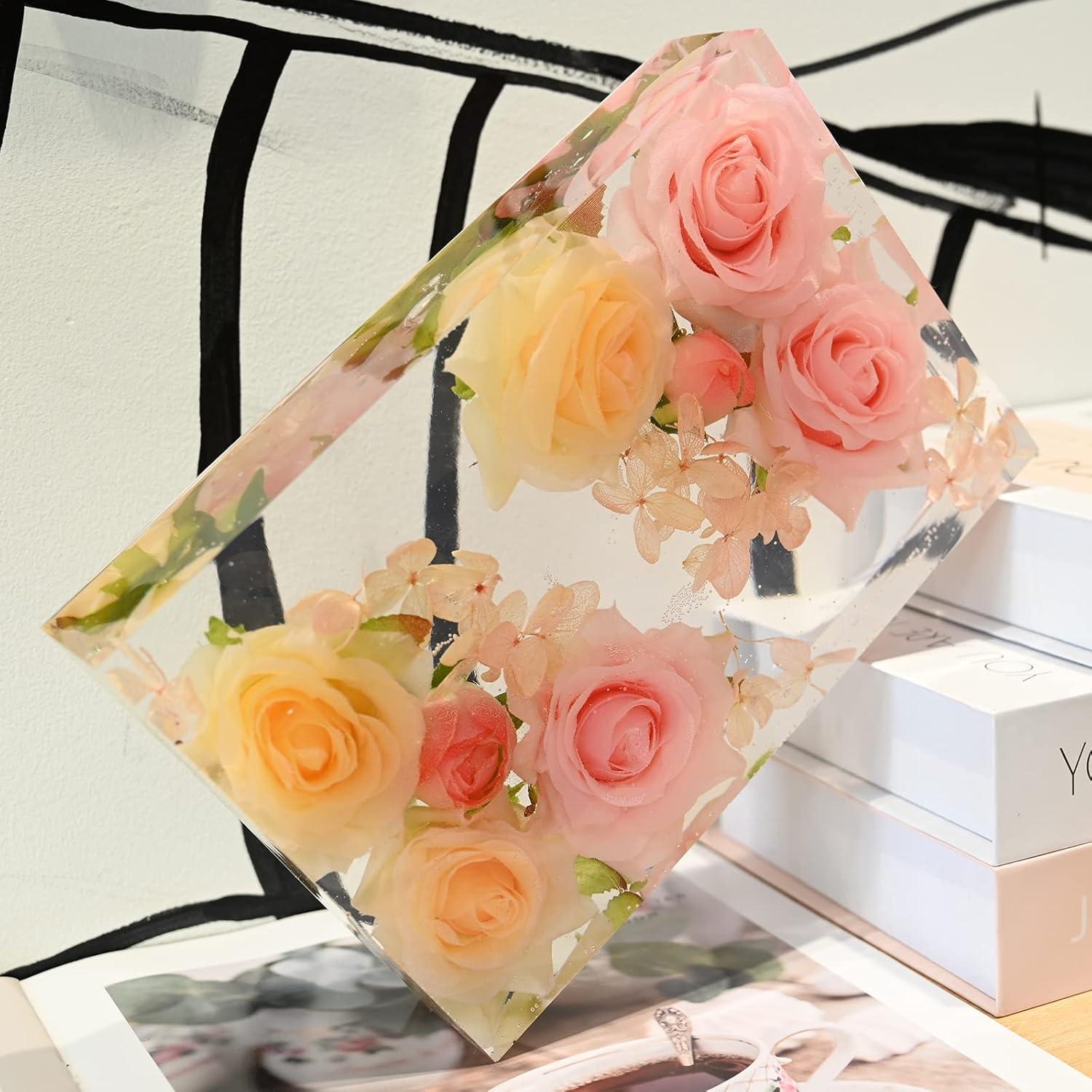 Molde de Silicona Rectangular Sakolla 24.4x16.8 cm para Resina