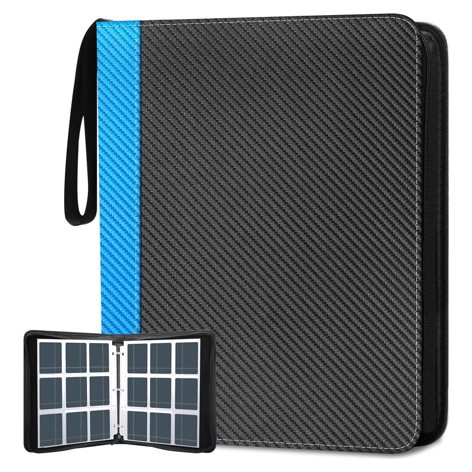 Carpeta de Tarjetas Coleccionables HYMENEX 900 Bolsillos PU