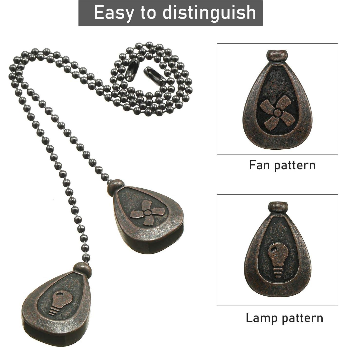 Extensores de Cadena para Ventilador de Techo Patelai 30.48 cm