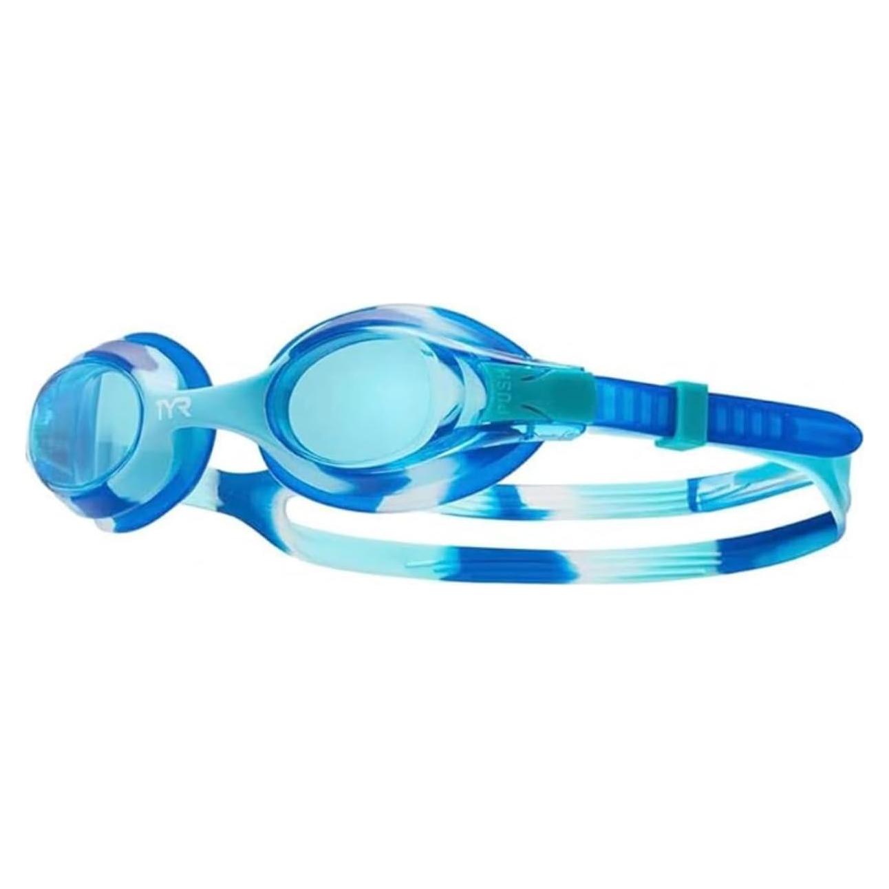 Gafas de natación TYR Swimple Tie-Dye para niños 3-10 años