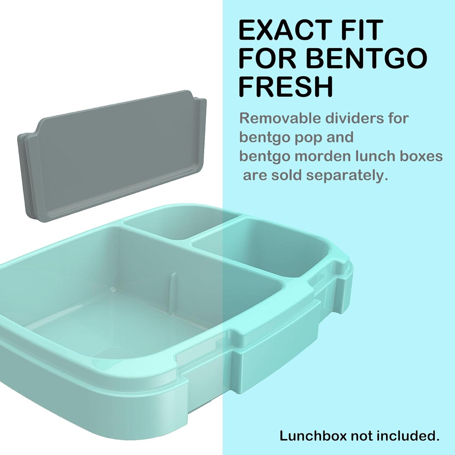 3 Divisores de Reemplazo para Caja Bento Bentgo Fresh