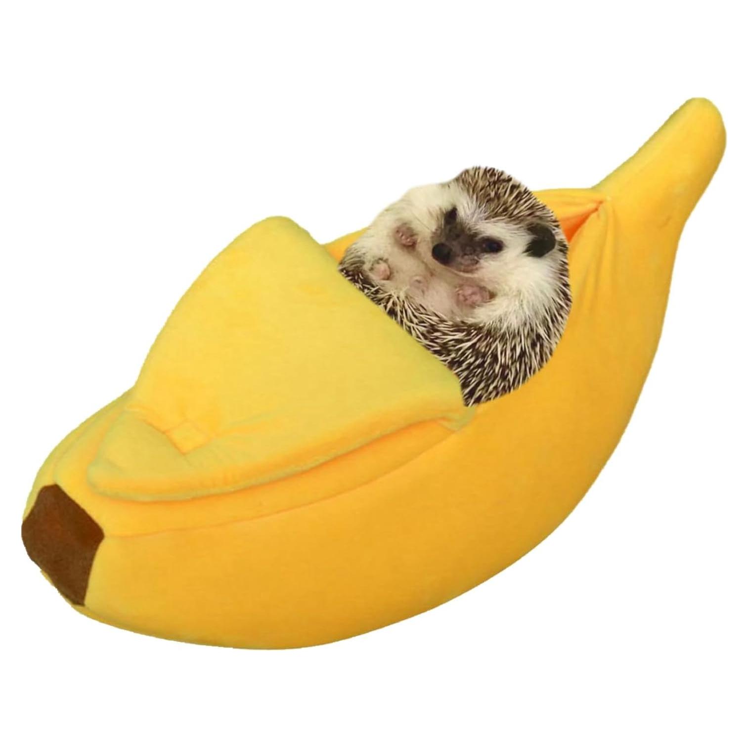 Cama para Pequeños Animales SEZDEKI Amarilla 40x15 cm