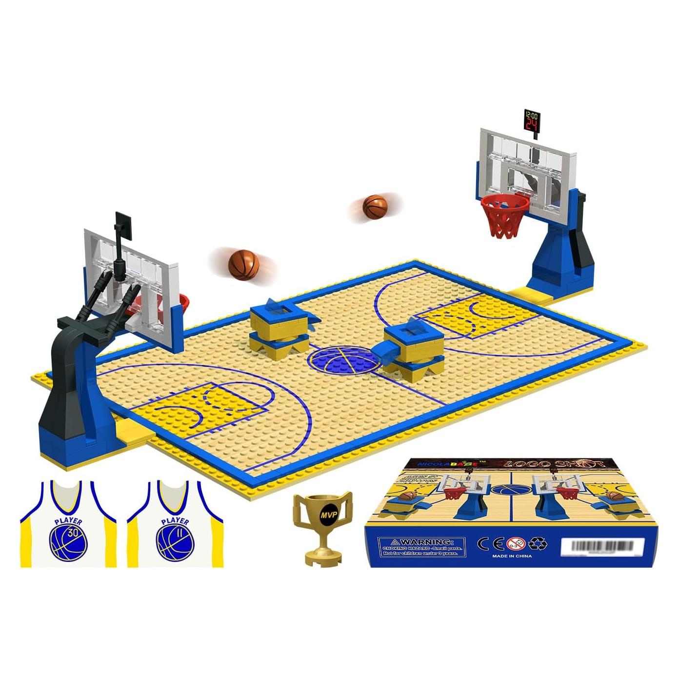 Bloques de Construcción Baloncesto Nicolababe - 233 Piezas