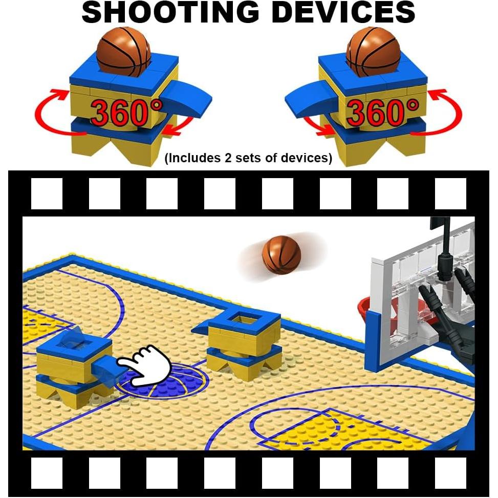 Bloques de Construcción Baloncesto Nicolababe - 233 Piezas