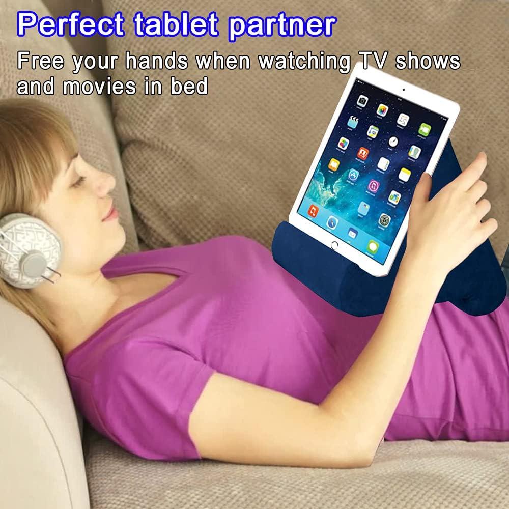 Soporte de Almohada para Tablet SAMHOUSING Azul Ajustable
