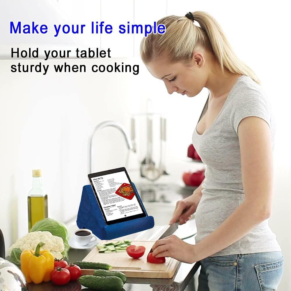 Soporte de Almohada para Tablet SAMHOUSING Azul Ajustable