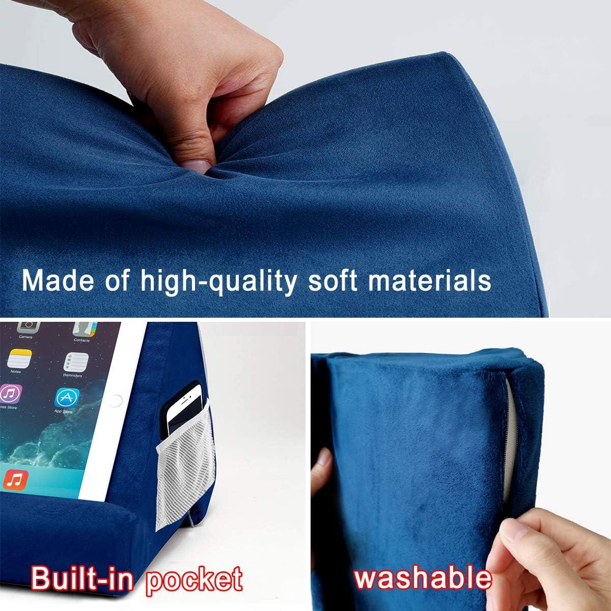 Soporte de Almohada para Tablet SAMHOUSING Azul Ajustable