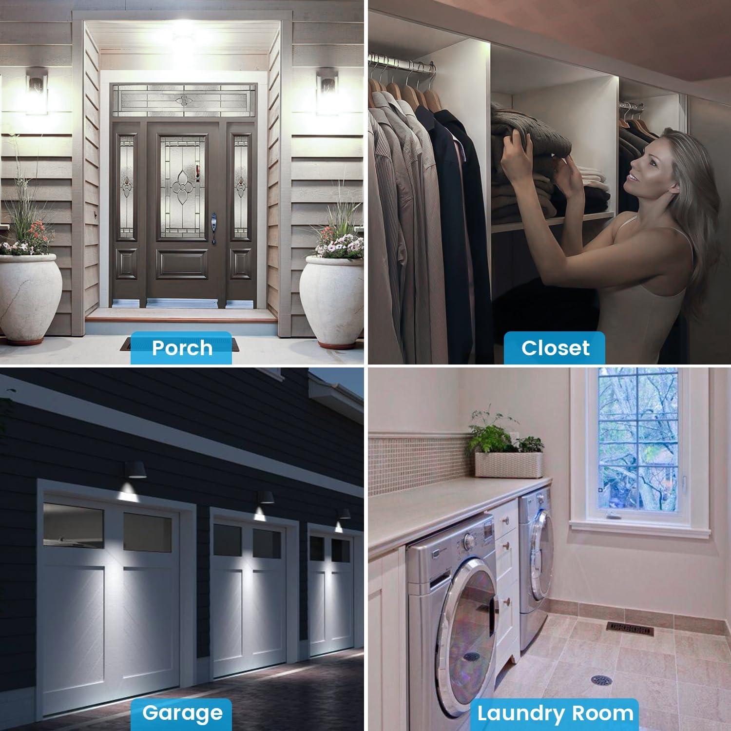 Bombillas LED Aovpex 13W con Sensor de Movimiento 5000K