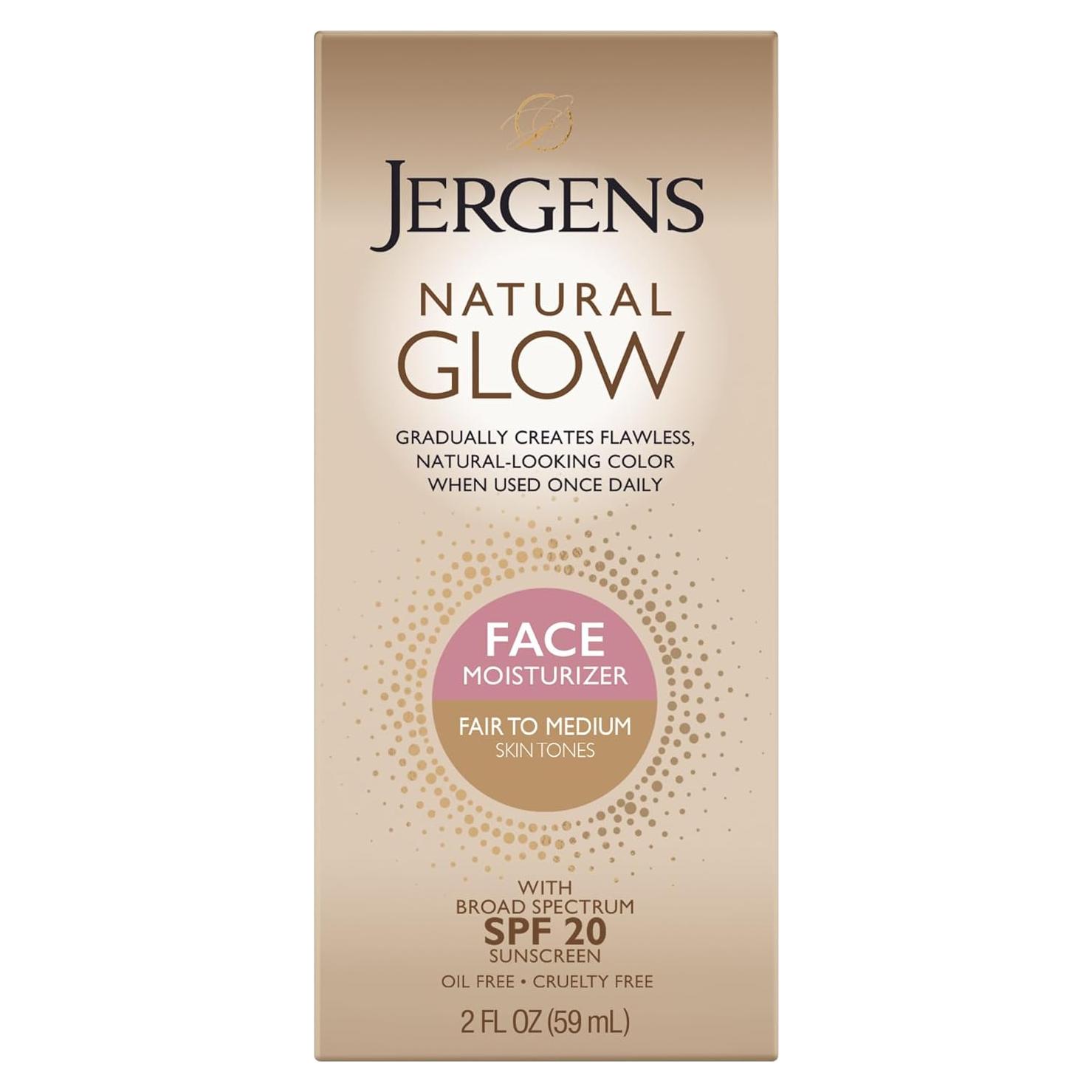 Hidratante Facial Jergens Natural Glow SPF 20 59 ml