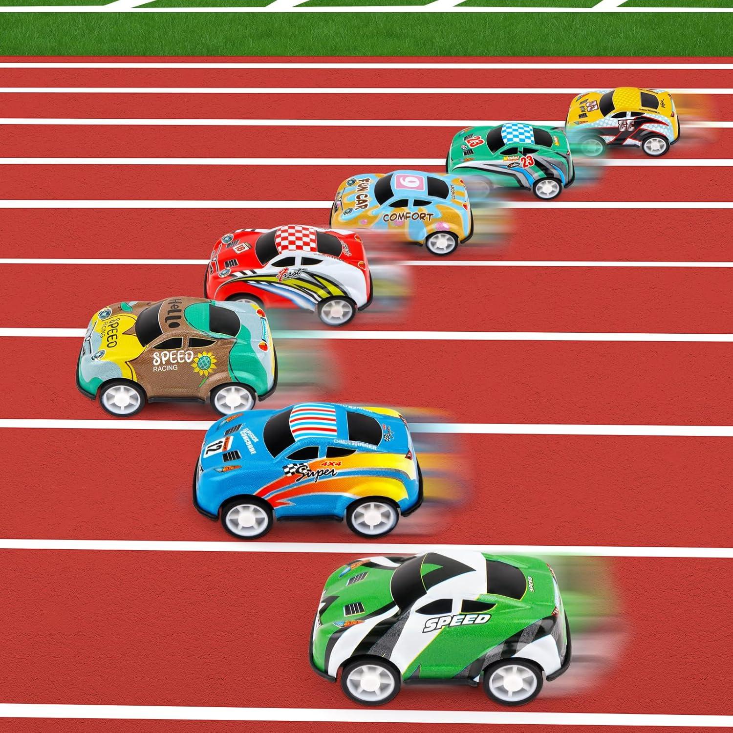 Set de 36 Mini Coches de Retroceso Hooqict para Niños