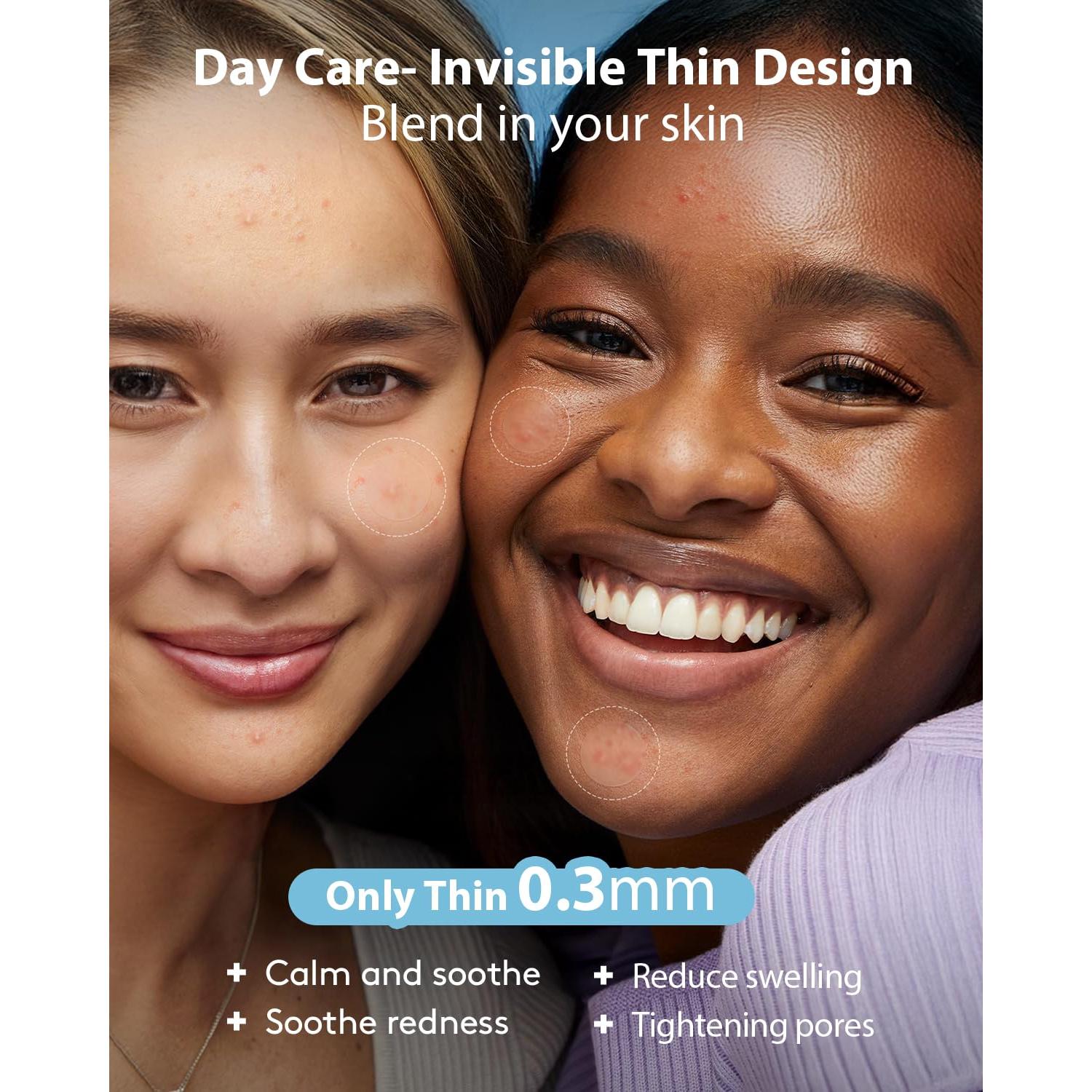 Parches para Acné LitBear - Día y Noche 588 Puntos Hidrocoloides